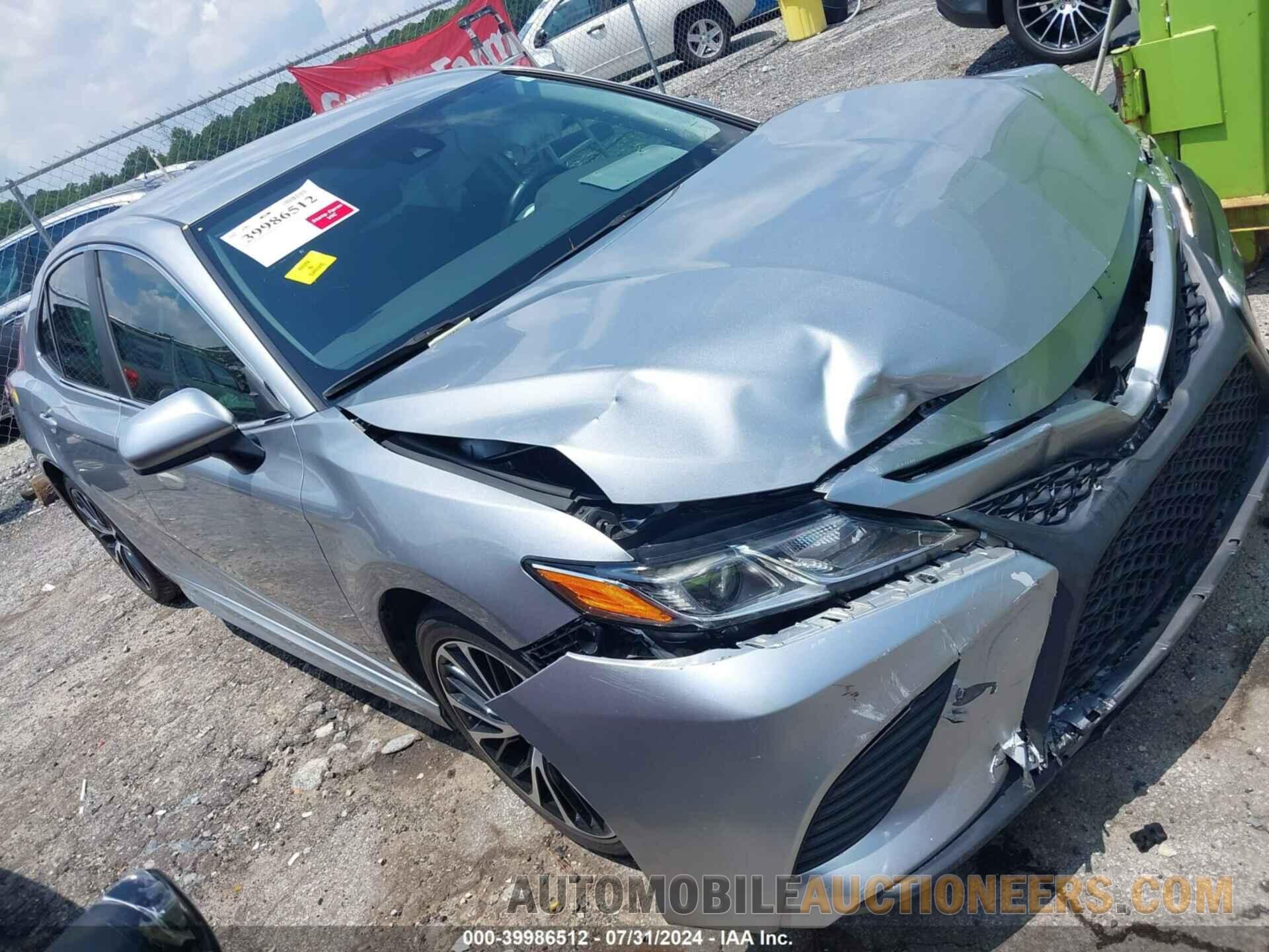 4T1B11HK9KU812728 TOYOTA CAMRY 2019