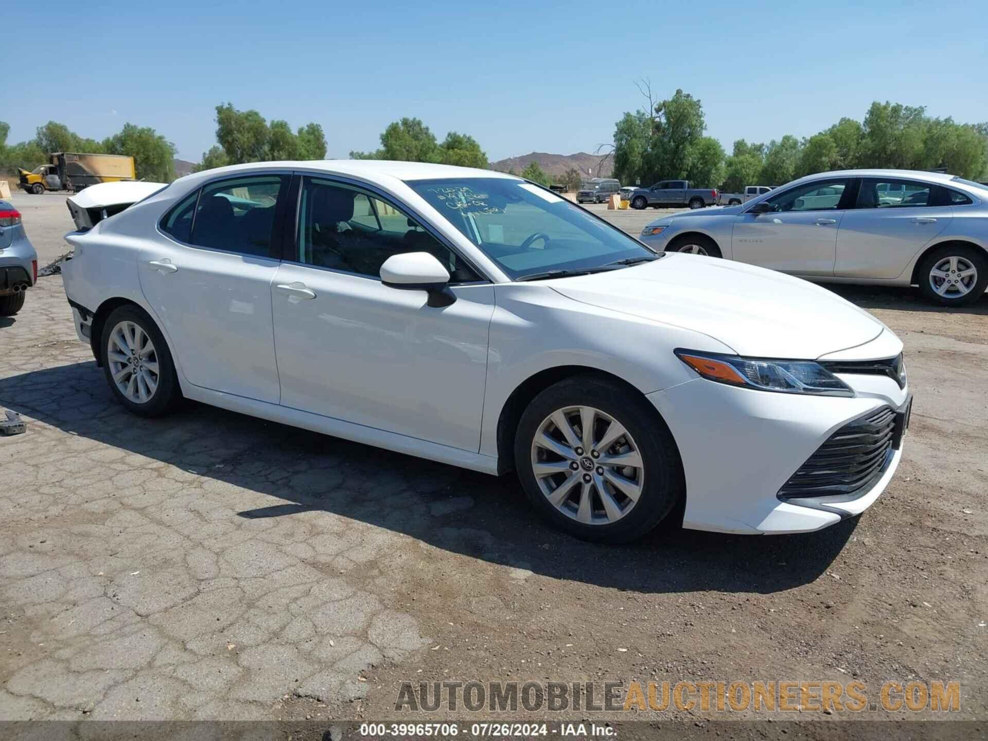 4T1B11HKXKU288487 TOYOTA CAMRY 2019