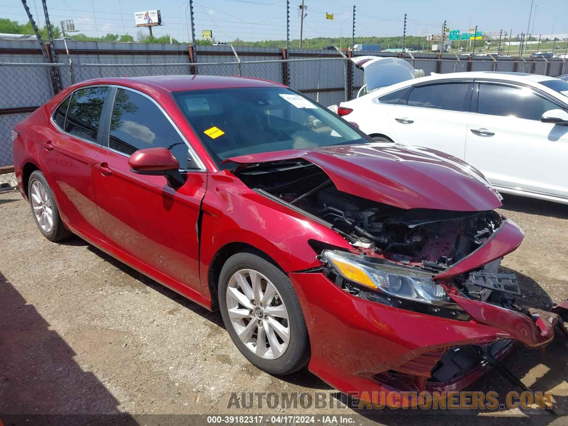 4T1B11HKXKU775186 TOYOTA CAMRY 2019