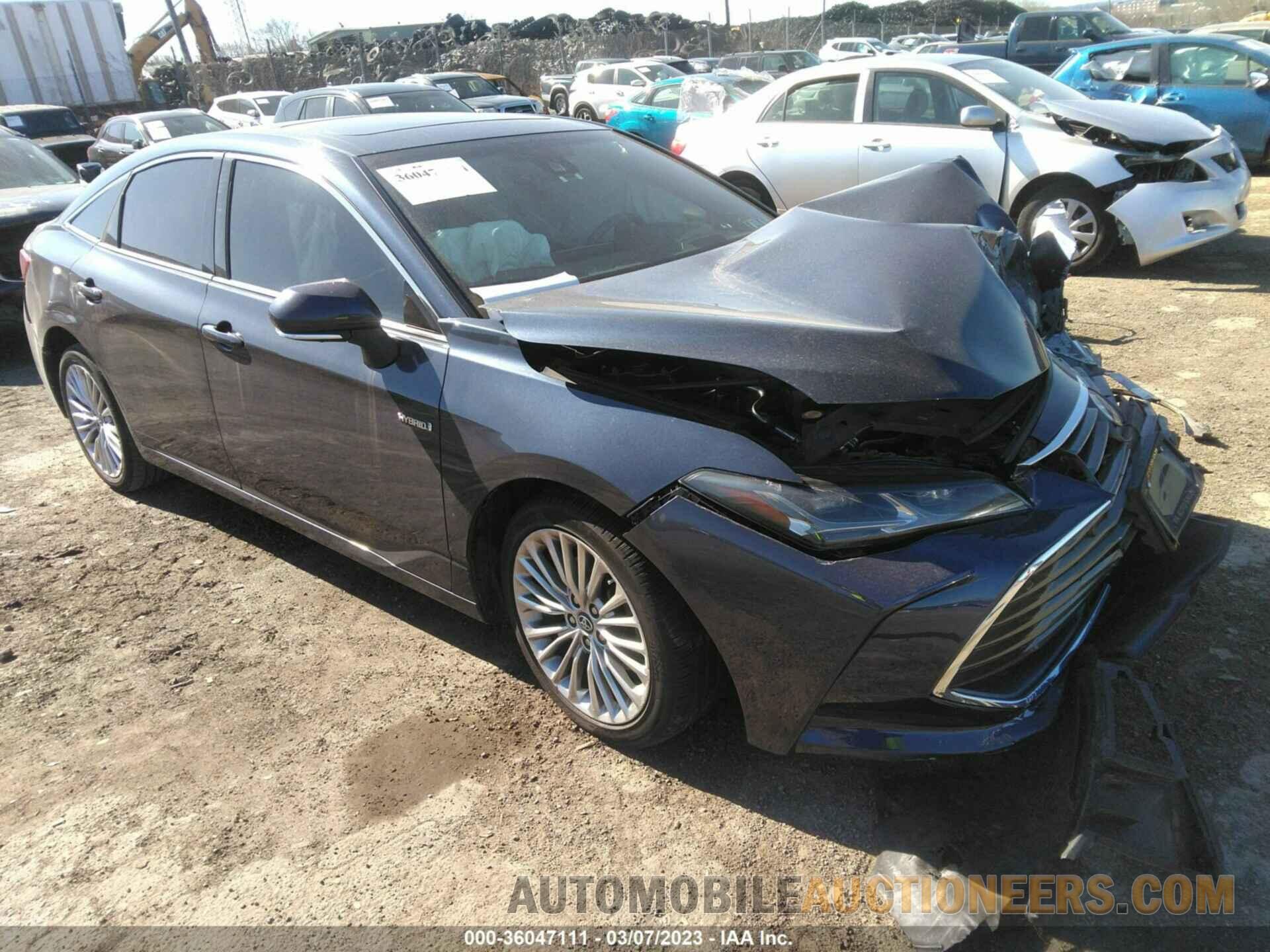 4T1B21FB2KU004124 TOYOTA AVALON 2019