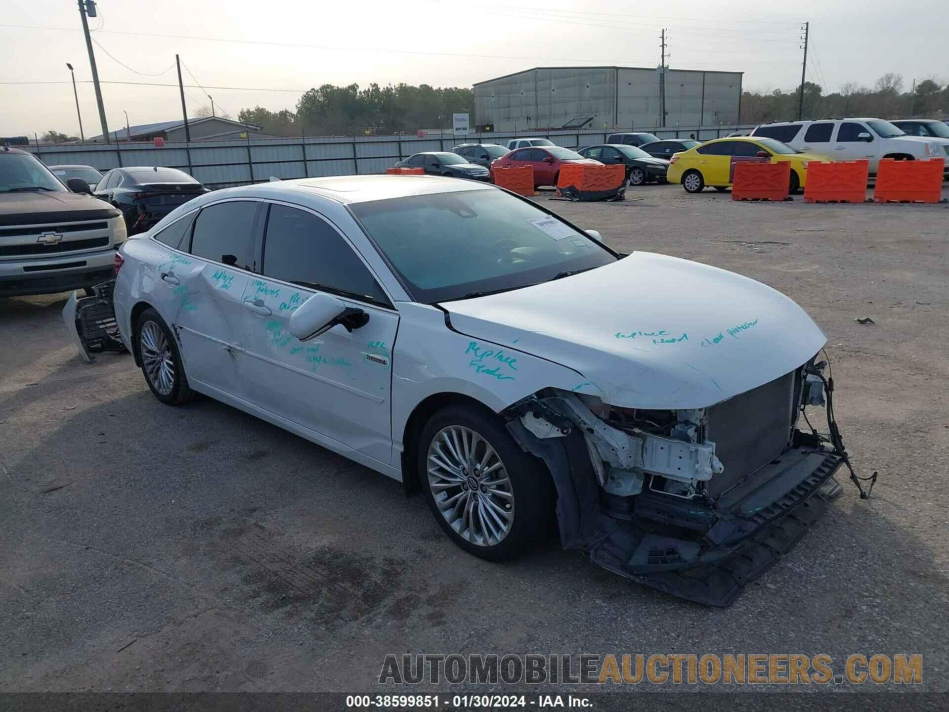 4T1B21FB8KU003785 TOYOTA AVALON HYBRID 2019