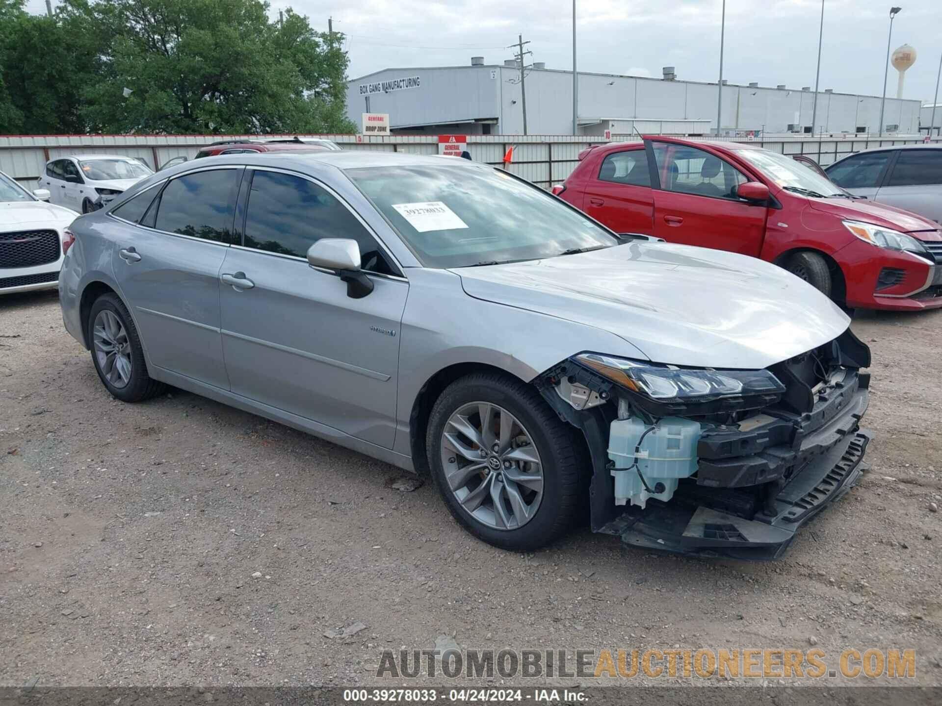 4T1B21FB9KU008669 TOYOTA AVALON HYBRID 2019