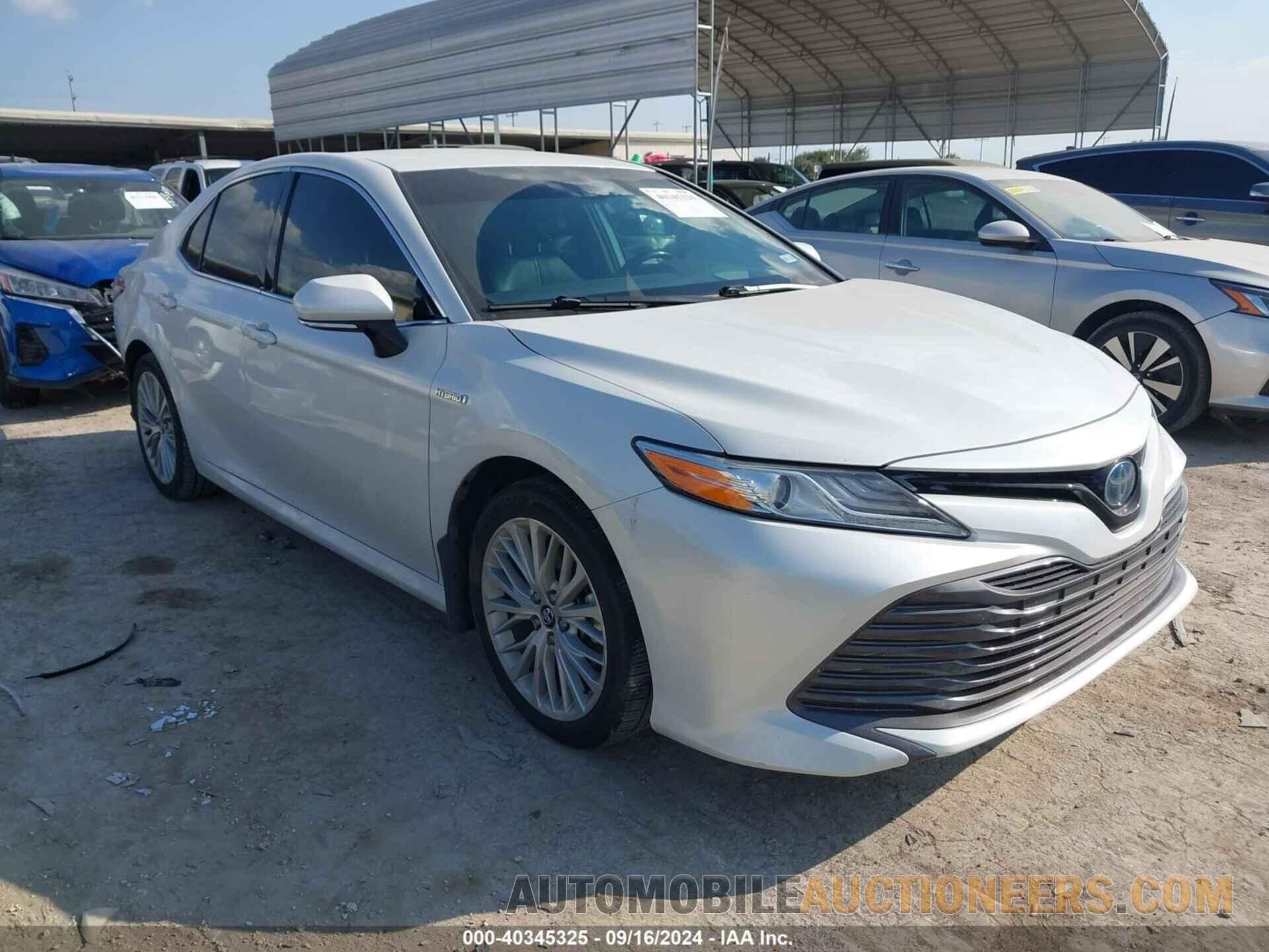 4T1B21HK1KU521573 TOYOTA CAMRY HYBRID 2019