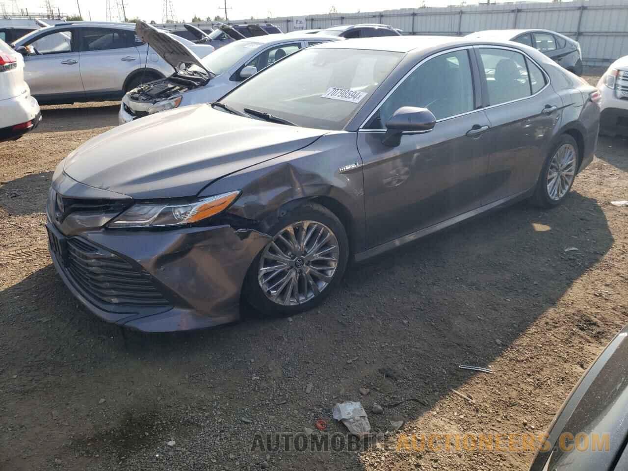 4T1B21HK6KU511587 TOYOTA CAMRY 2019