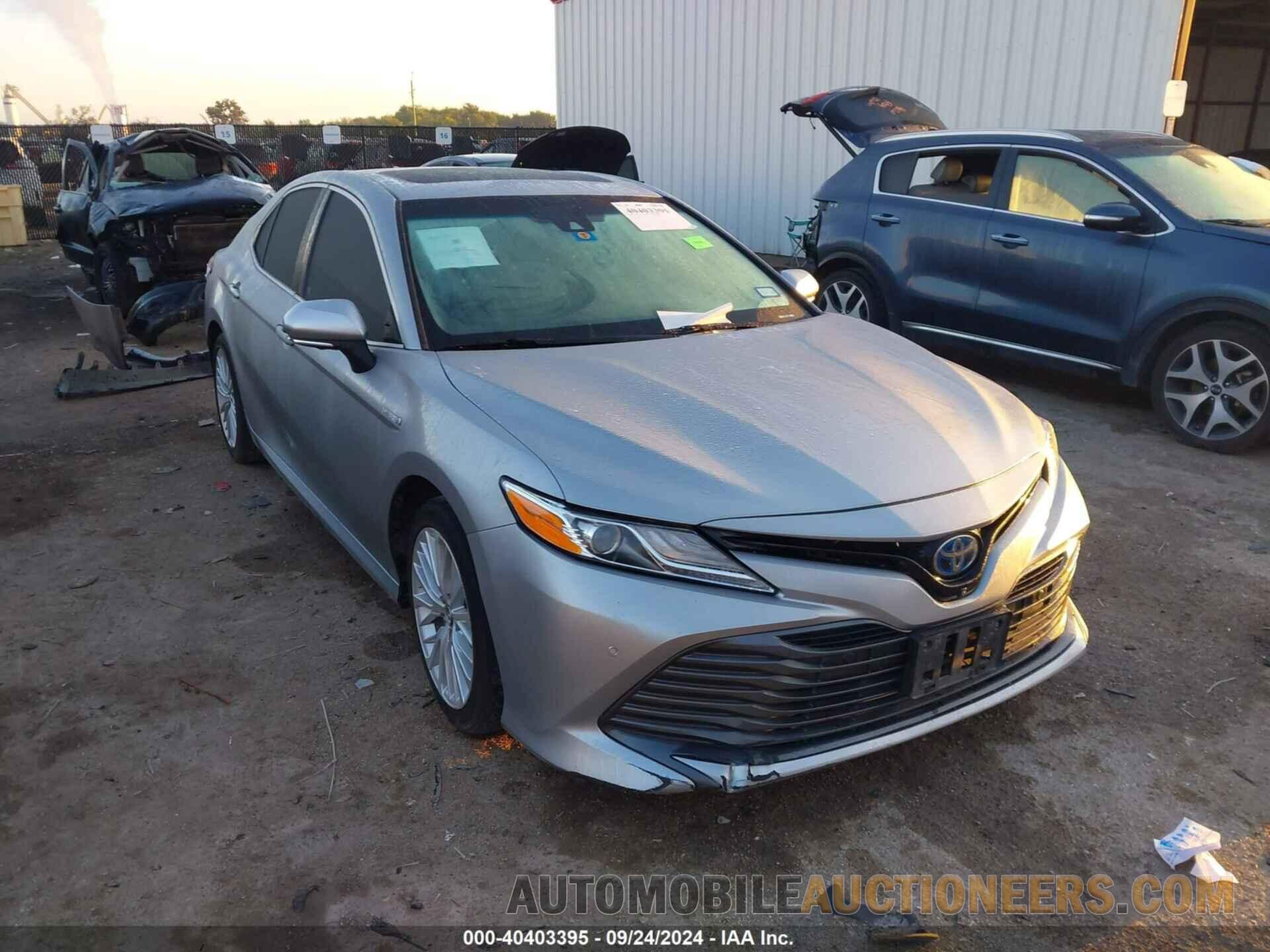 4T1B21HK8KU010474 TOYOTA CAMRY HYBRID 2019