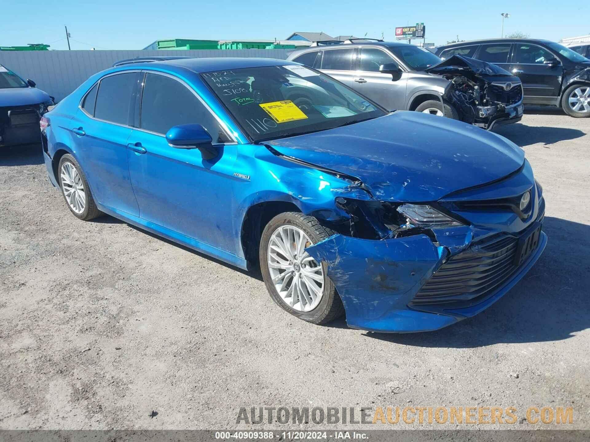 4T1B21HK8KU011110 TOYOTA CAMRY HYBRID 2019