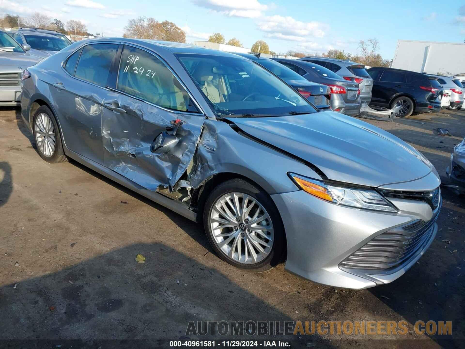 4T1B21HK8KU014251 TOYOTA CAMRY HYBRID 2019