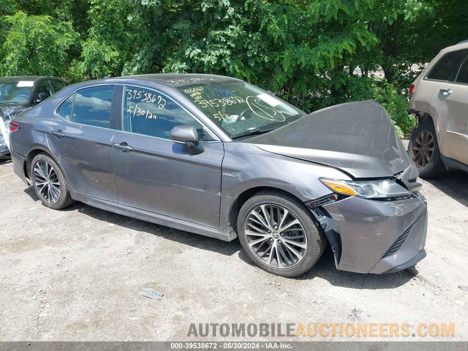 4T1B21HK9KU511213 TOYOTA CAMRY HYBRID 2019