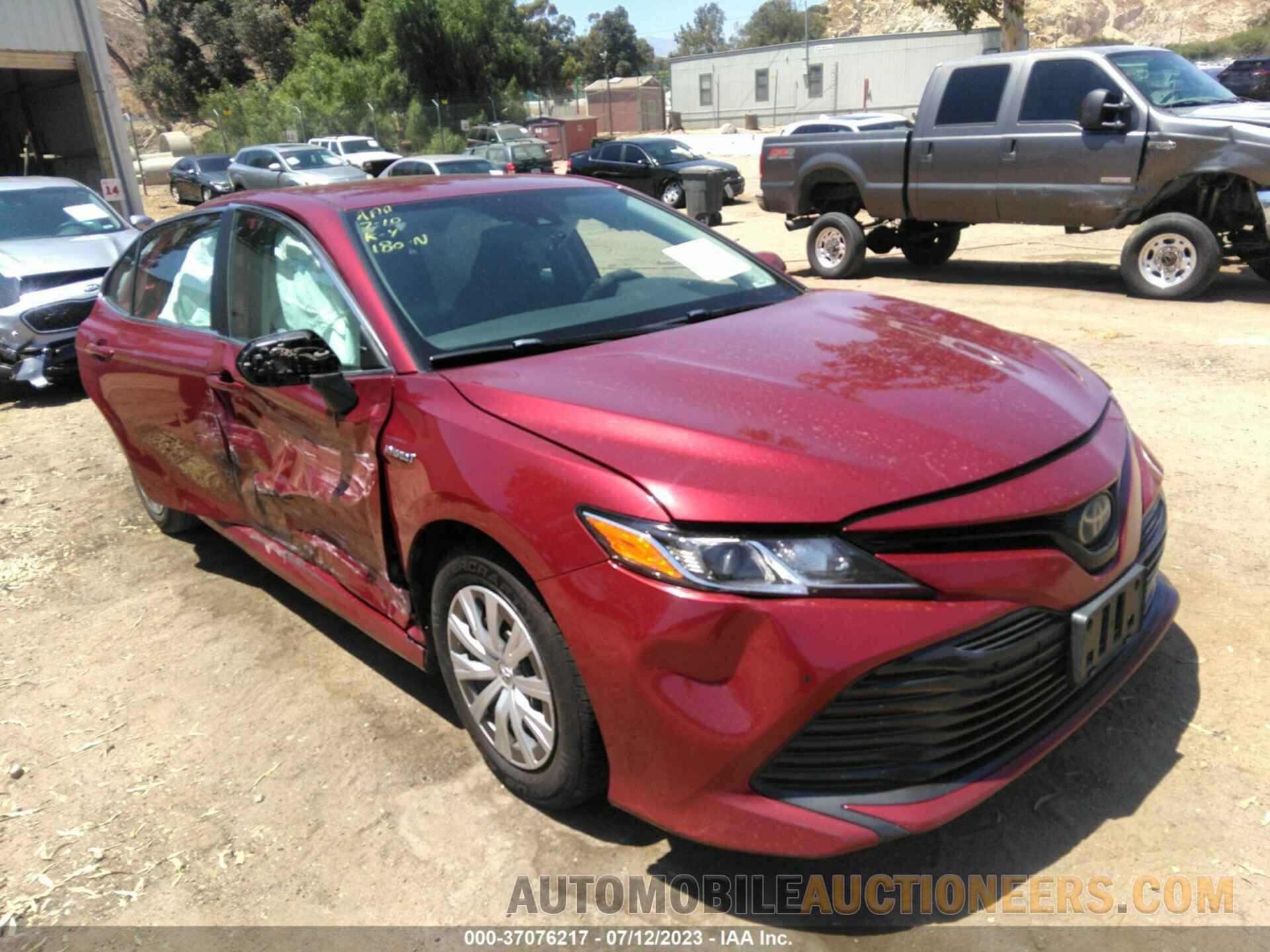 4T1B31HK0KU510531 TOYOTA CAMRY 2019