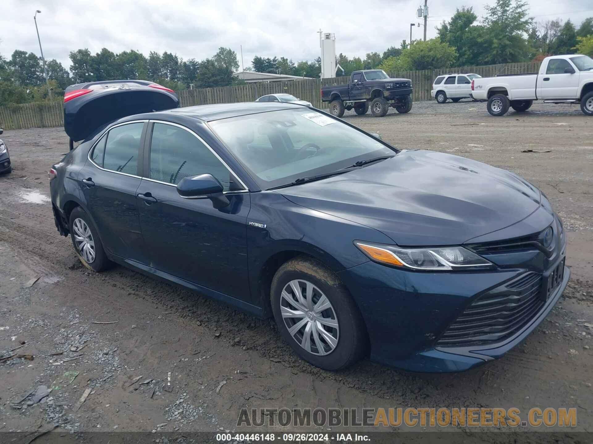 4T1B31HK0KU514014 TOYOTA CAMRY HYBRID 2019