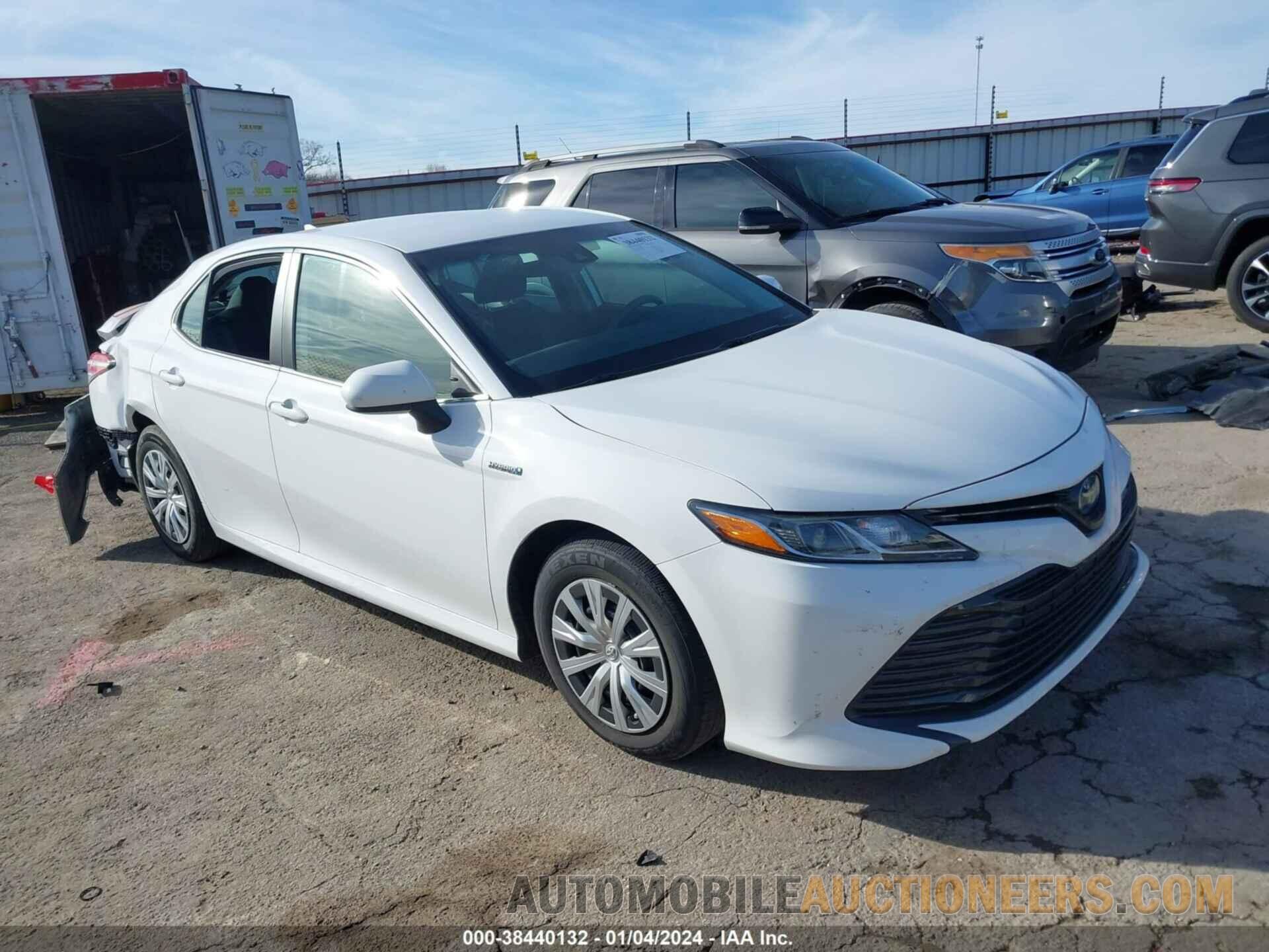 4T1B31HK1KU006862 TOYOTA CAMRY HYBRID 2019