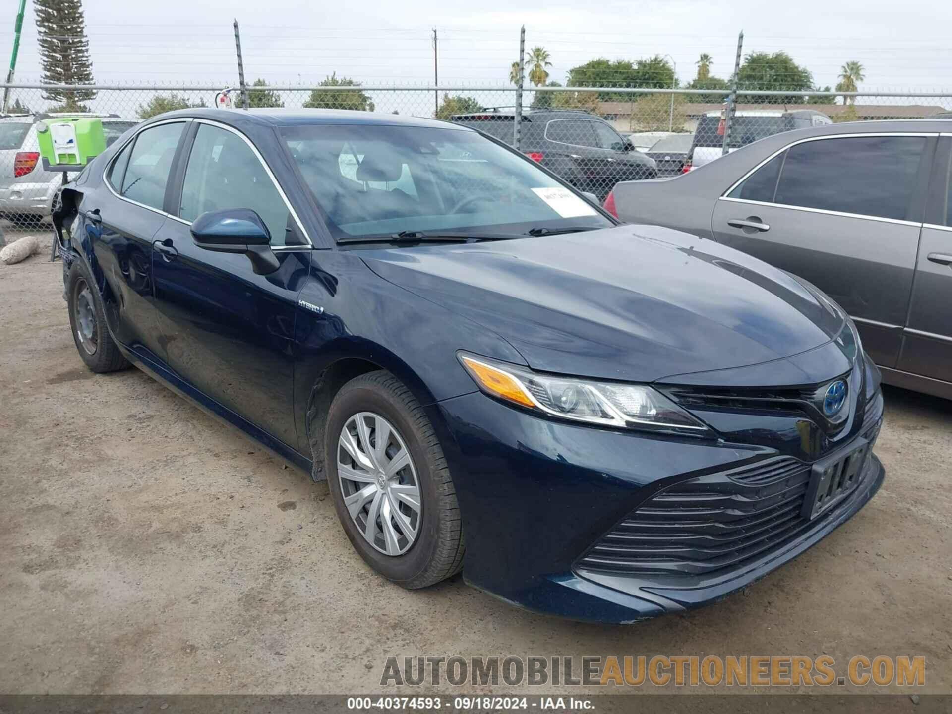 4T1B31HK4KU007567 TOYOTA CAMRY HYBRID 2019