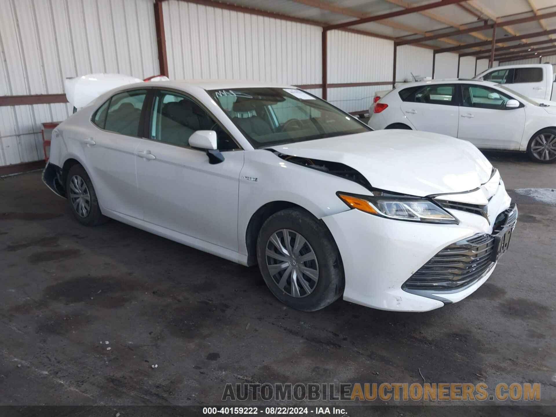 4T1B31HK4KU513593 TOYOTA CAMRY HYBRID 2019