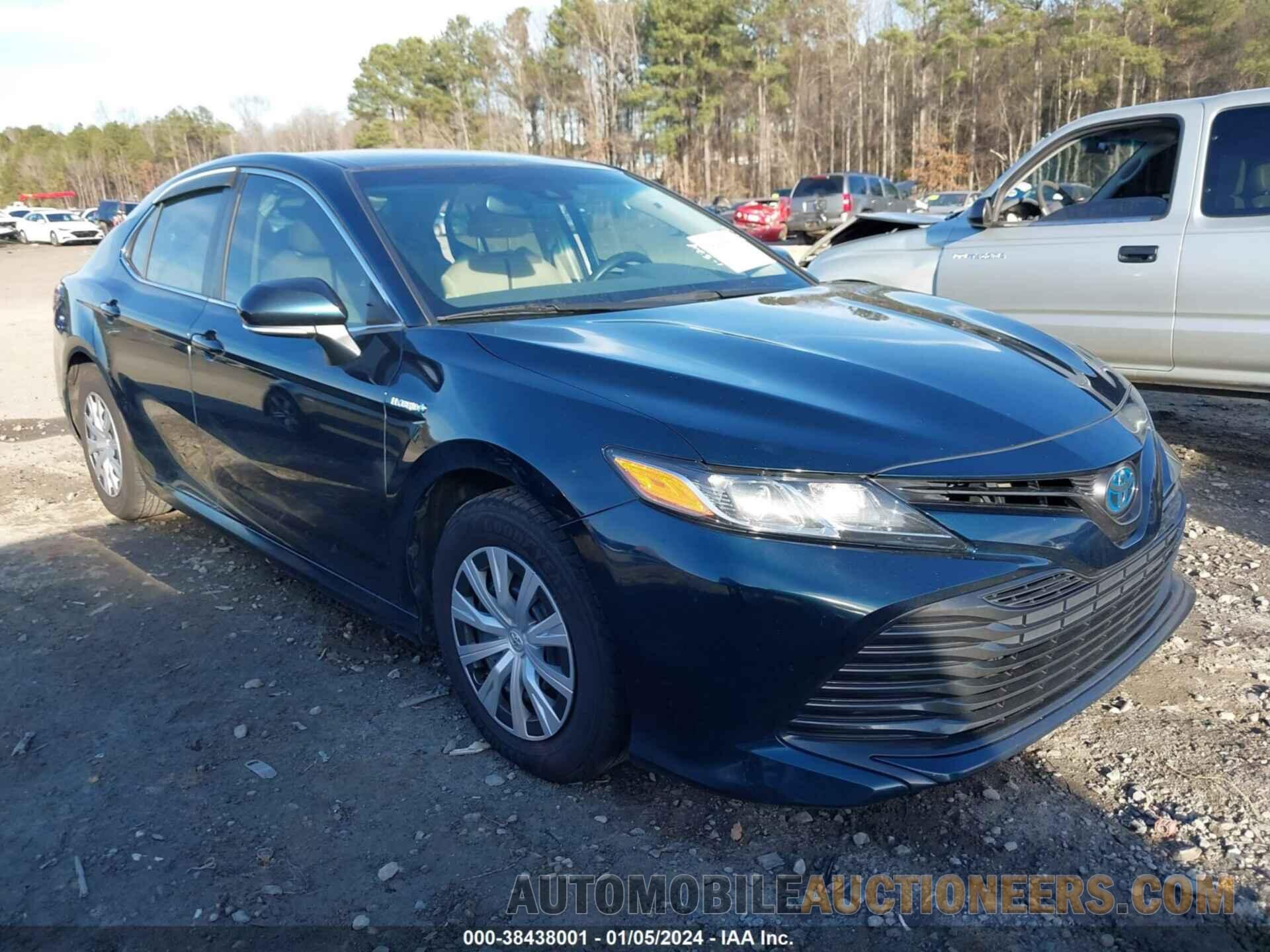 4T1B31HK5KU509343 TOYOTA CAMRY 2019