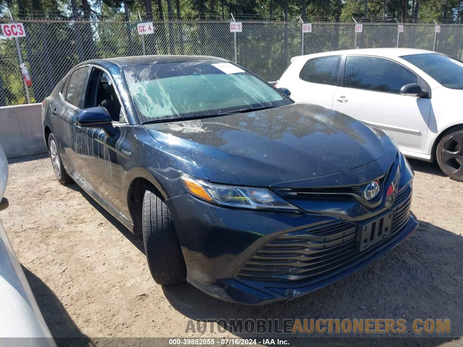 4T1B31HK5KU514462 TOYOTA CAMRY HYBRID 2019