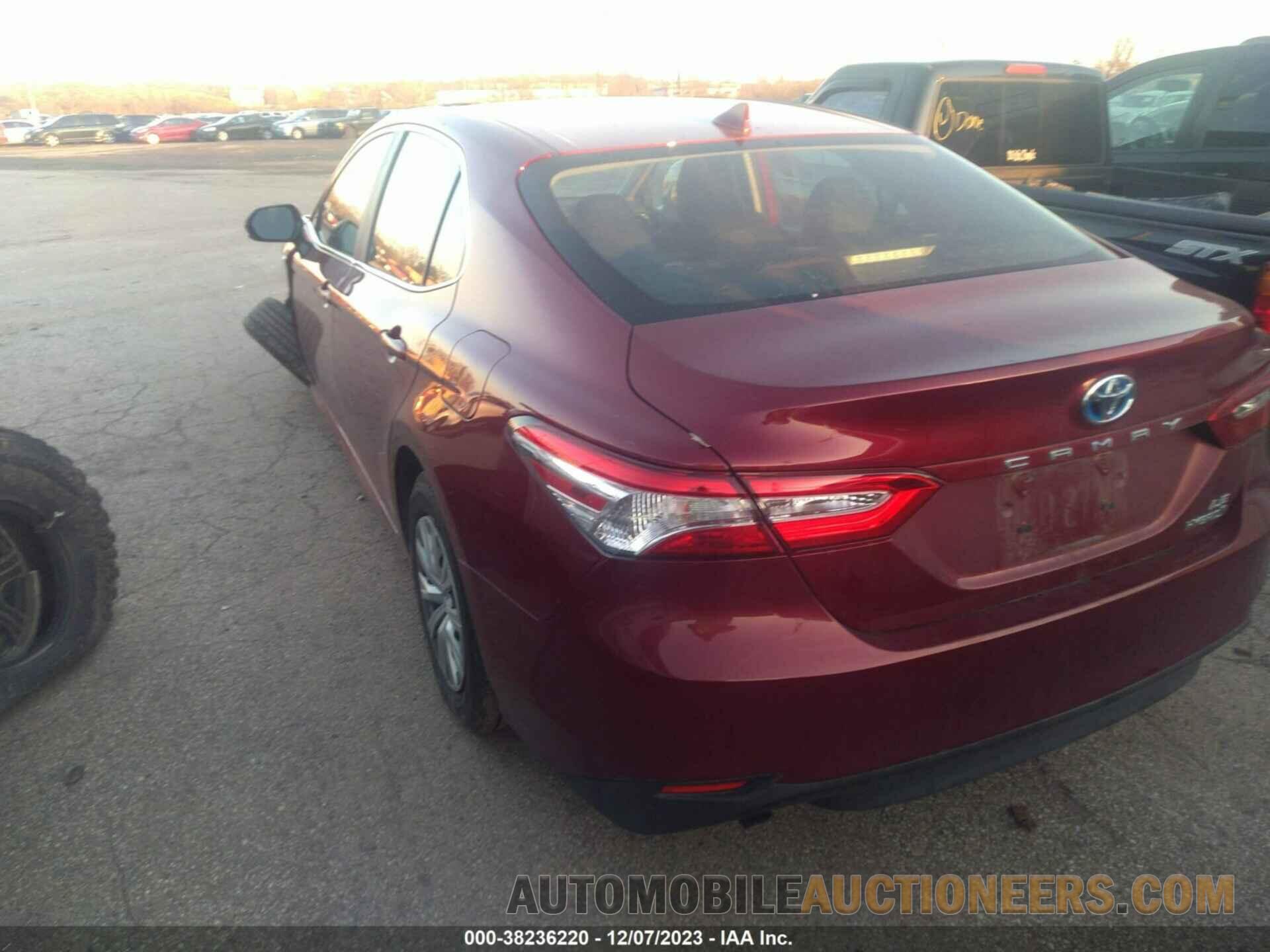 4T1B31HK6KU508931 TOYOTA CAMRY 2019