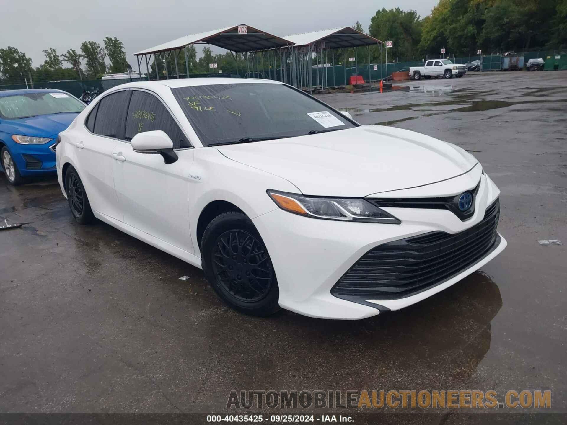 4T1B31HK6KU511666 TOYOTA CAMRY 2019