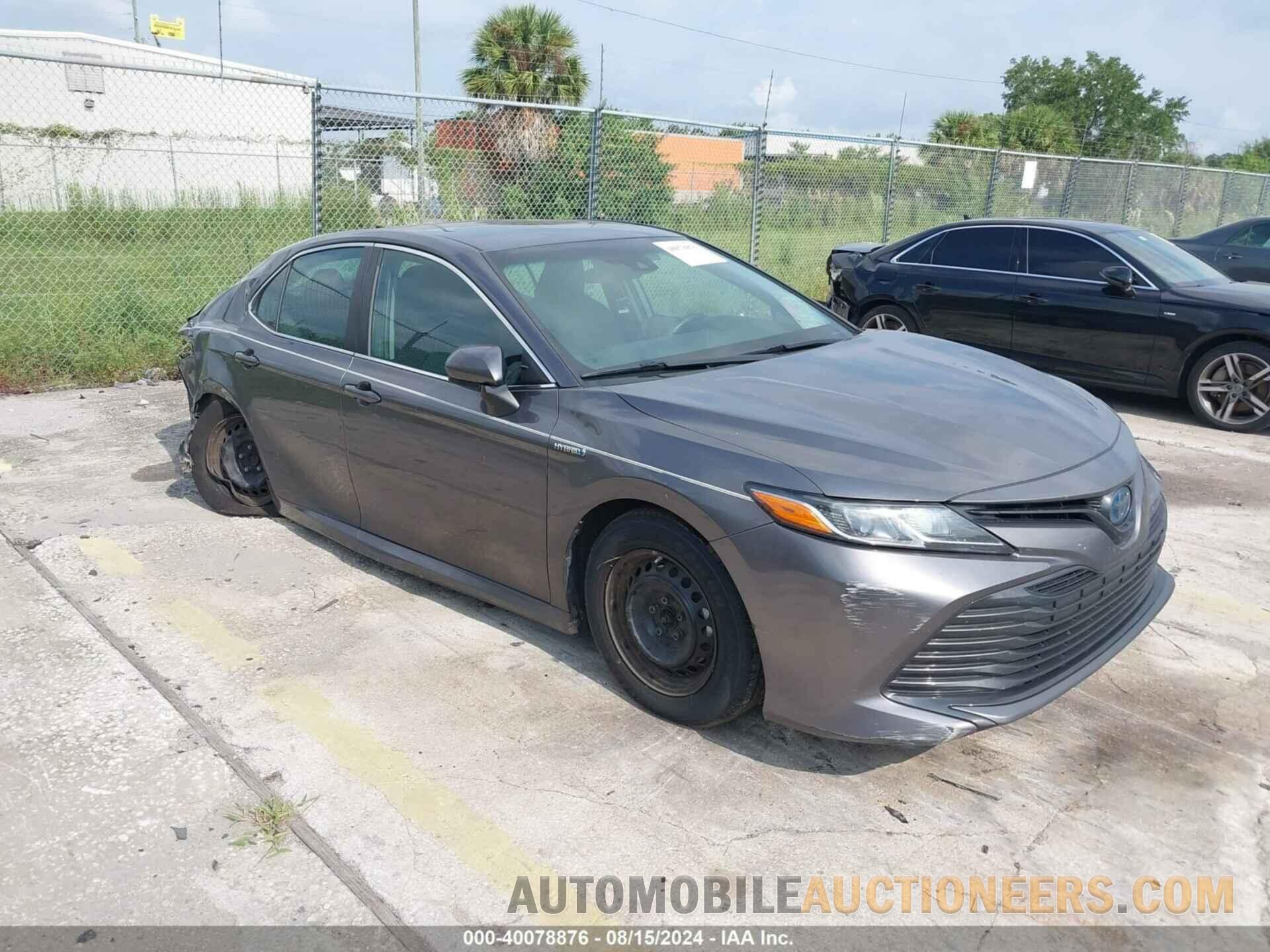 4T1B31HK6KU516690 TOYOTA CAMRY 2019