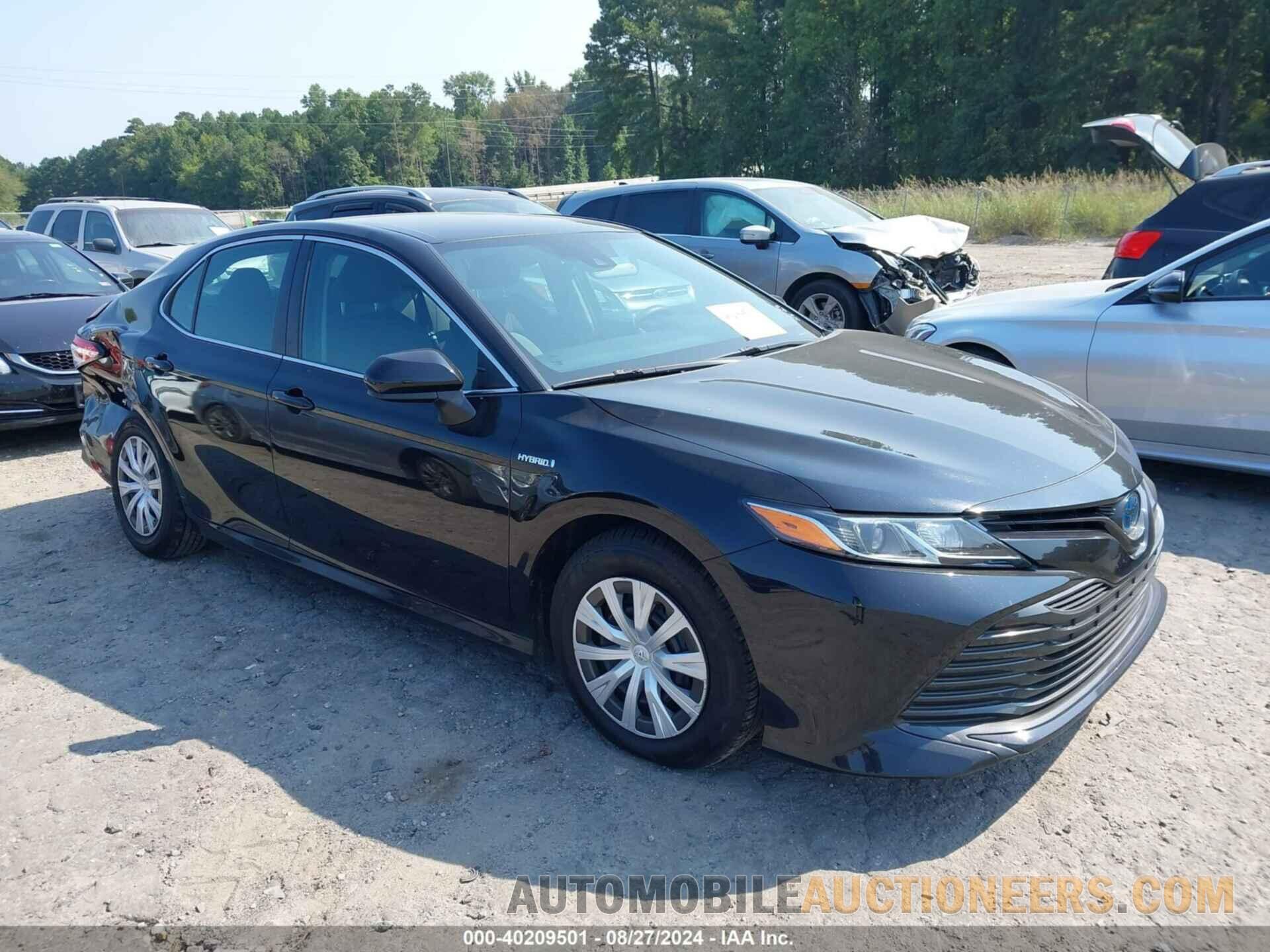 4T1B31HK7KU007725 TOYOTA CAMRY HYBRID 2019