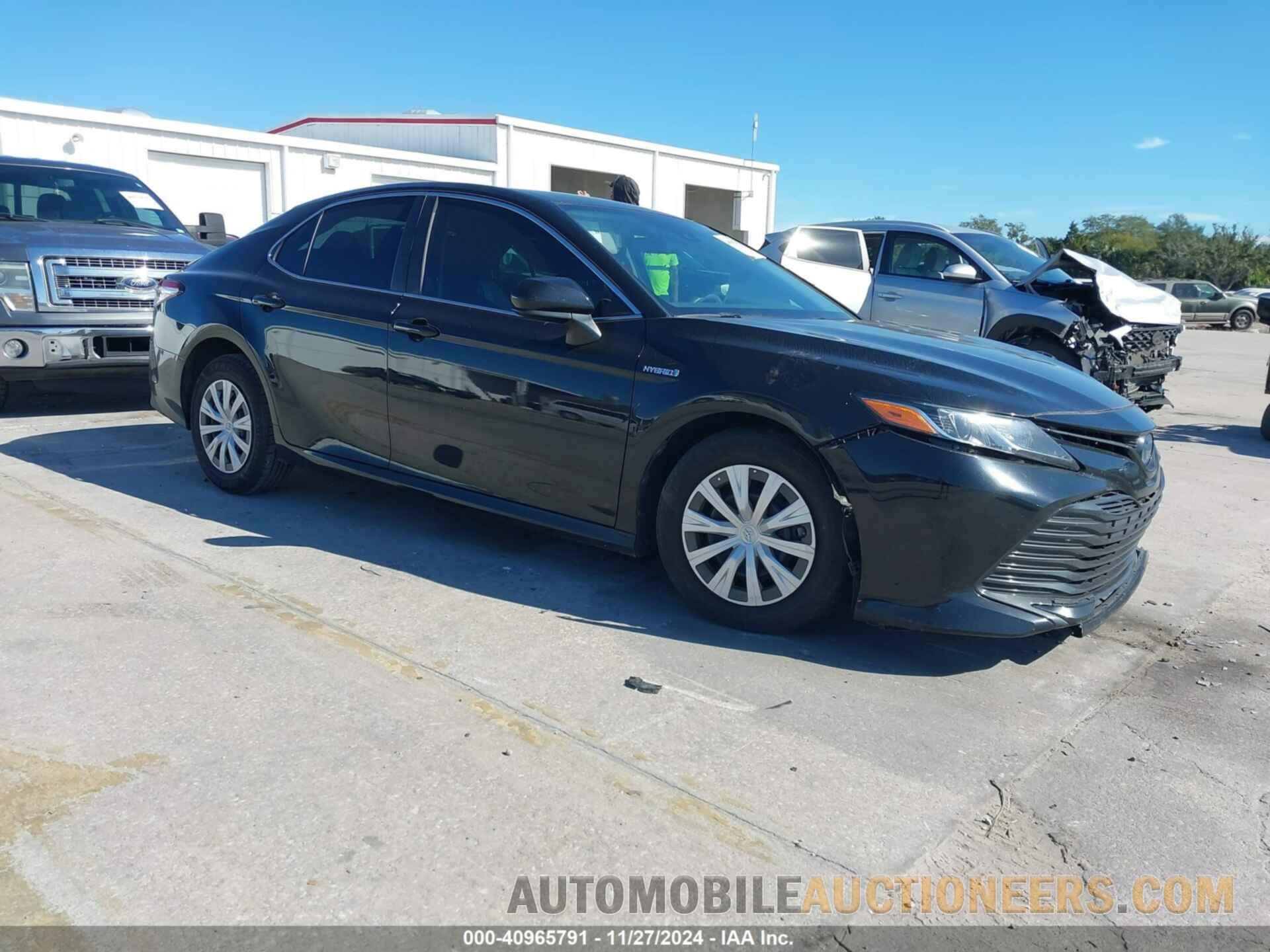 4T1B31HK7KU008485 TOYOTA CAMRY HYBRID 2019