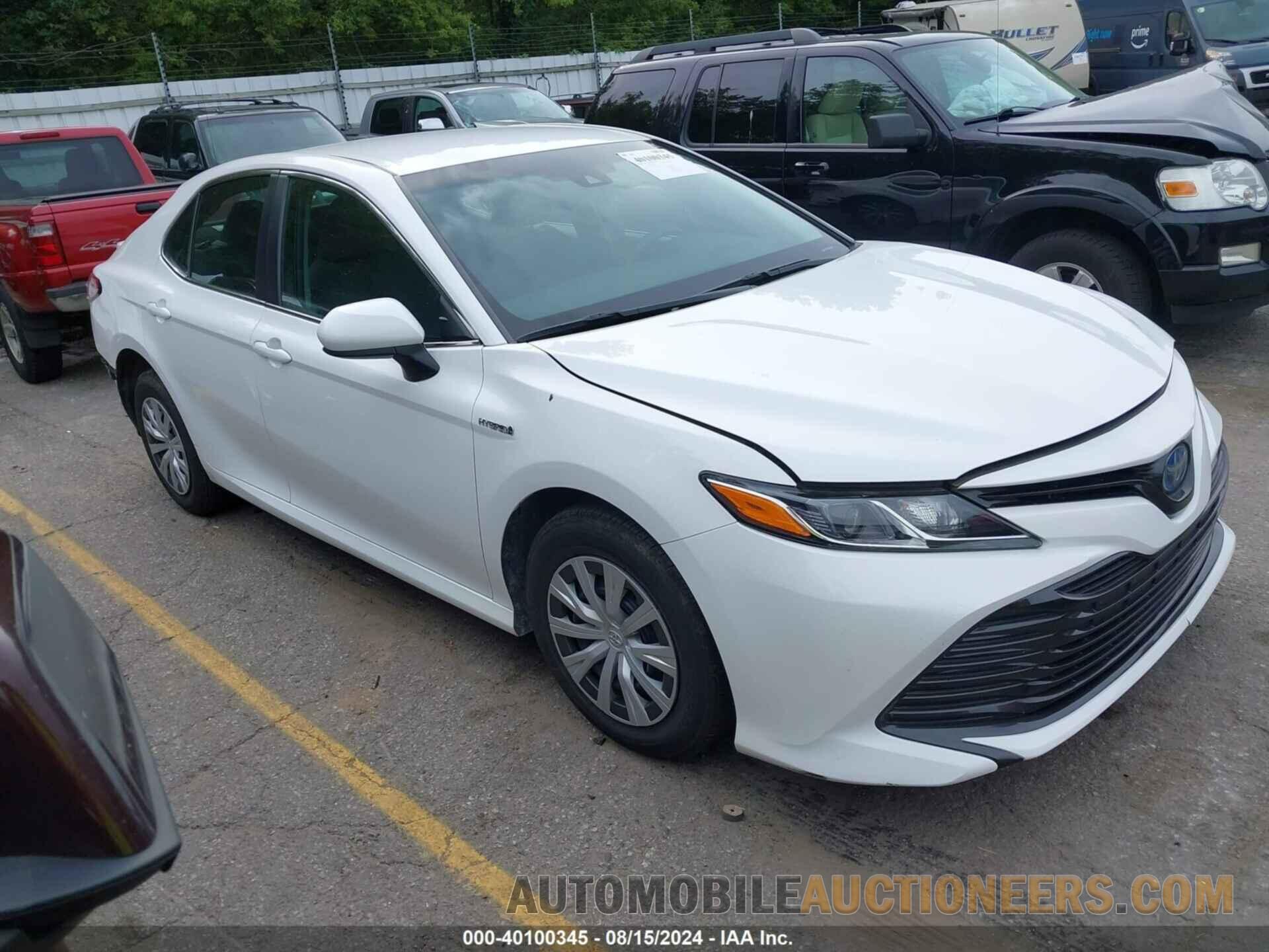 4T1B31HK9JU501650 TOYOTA CAMRY HYBRID 2018