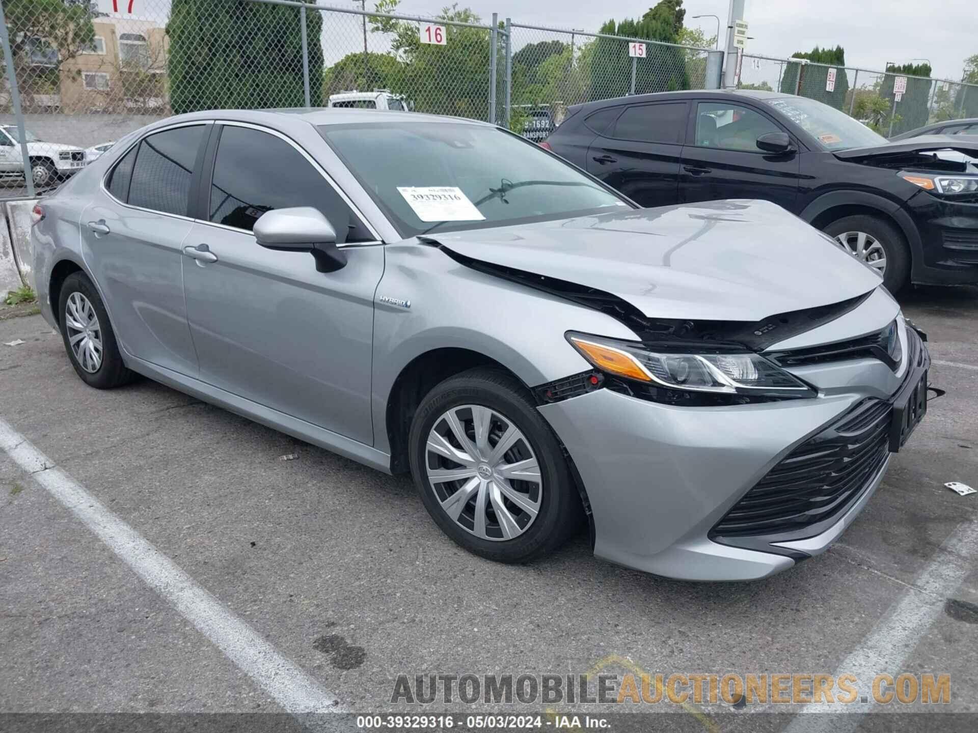 4T1B31HK9KU008956 TOYOTA CAMRY HYBRID 2019