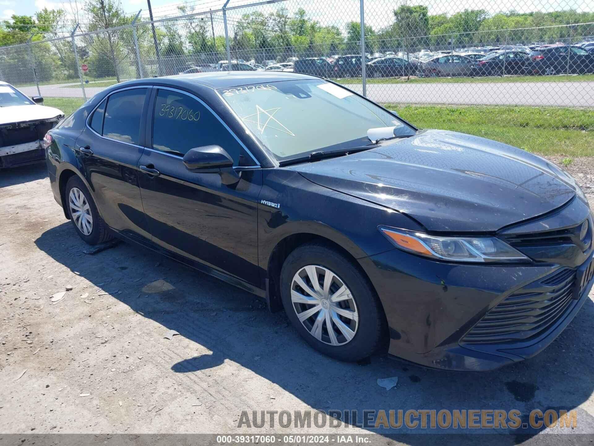 4T1B31HKXKU511542 TOYOTA CAMRY HYBRID 2019