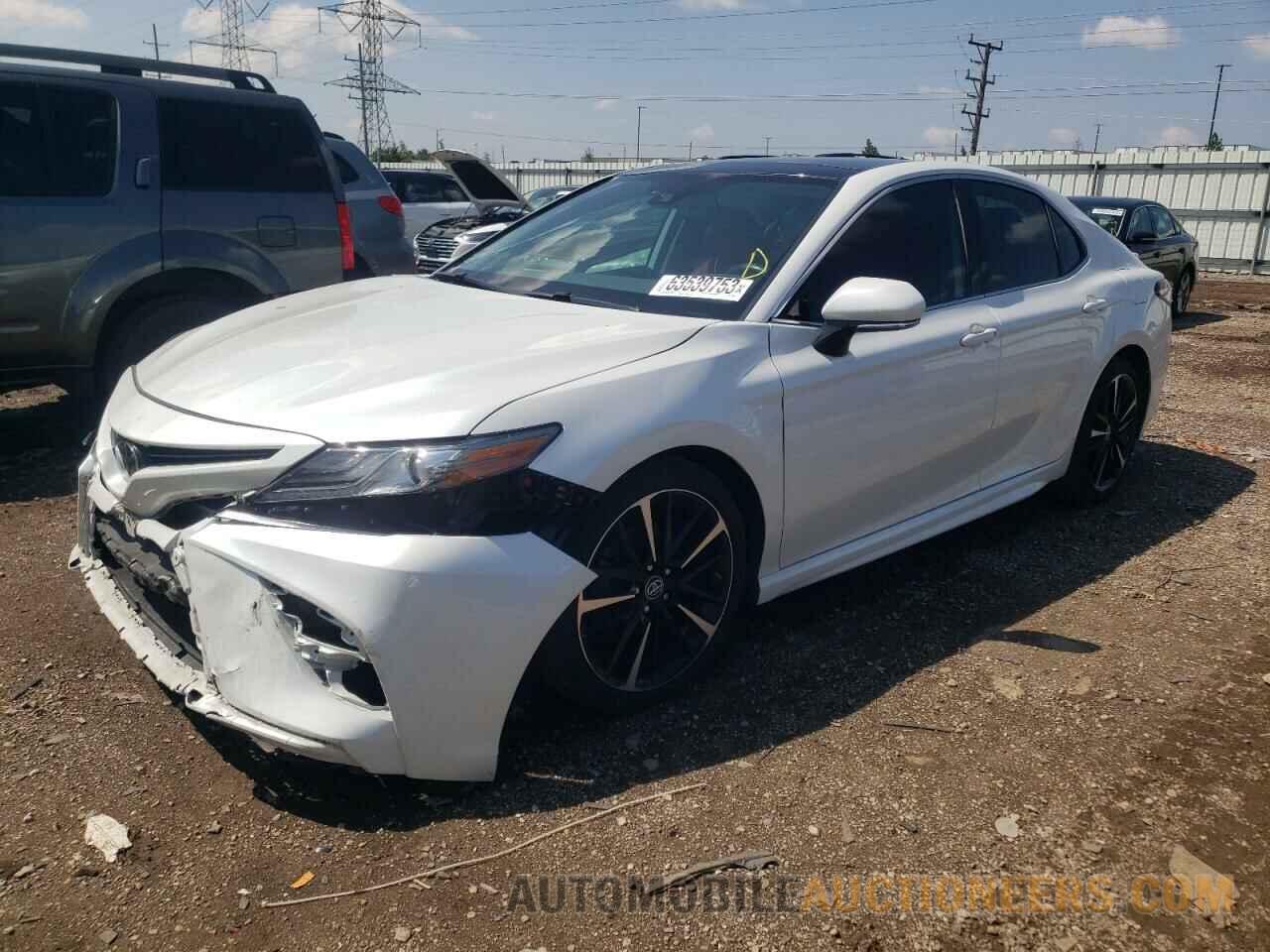 4T1B61HK0KU697101 TOYOTA CAMRY 2019