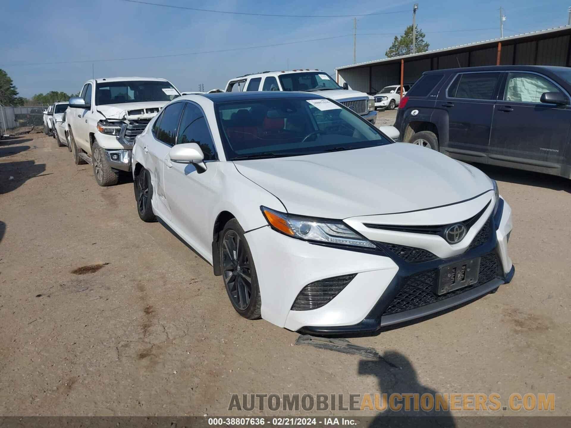 4T1B61HK0KU852911 TOYOTA CAMRY 2019