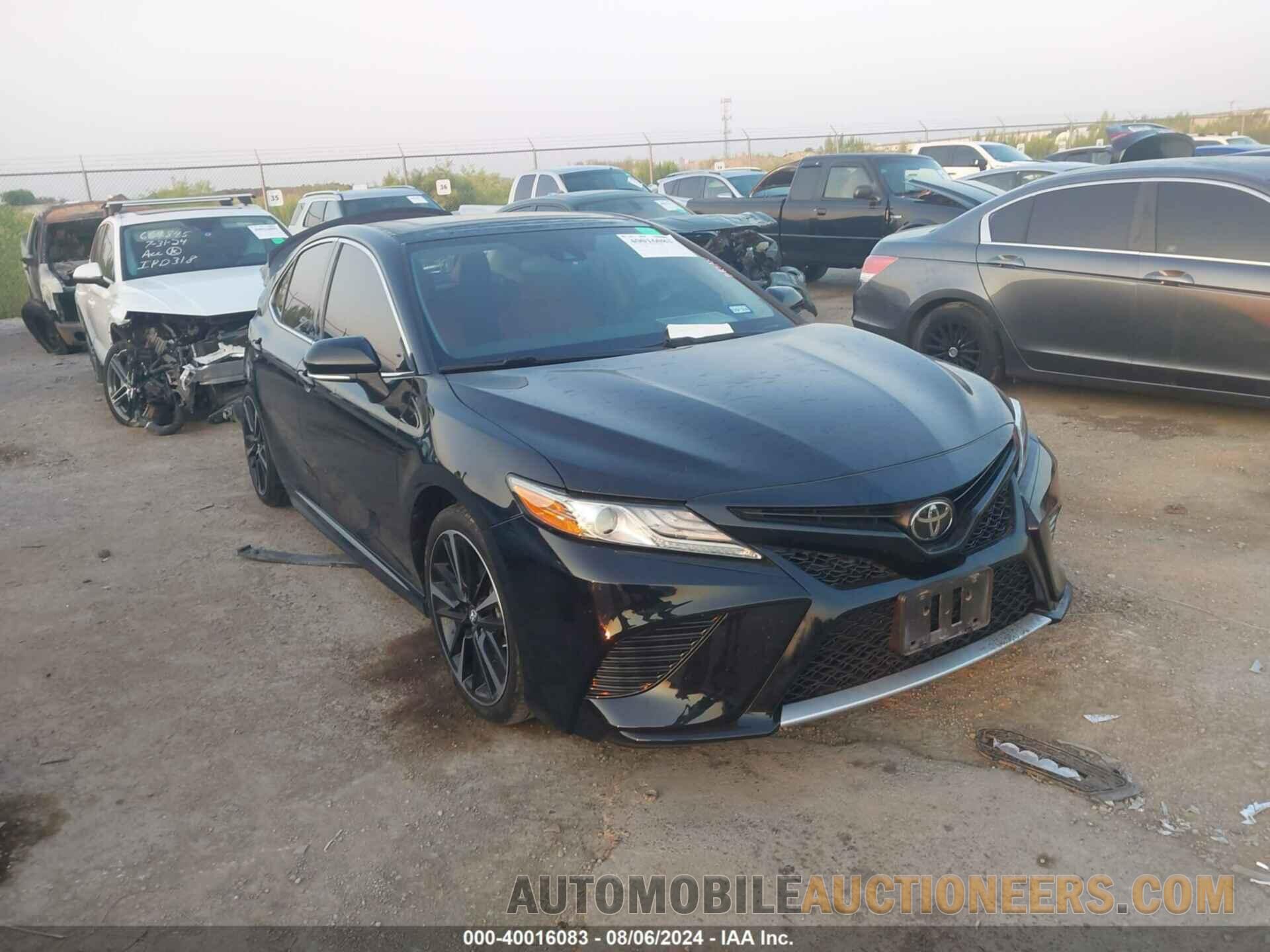 4T1B61HK1KU820291 TOYOTA CAMRY 2019