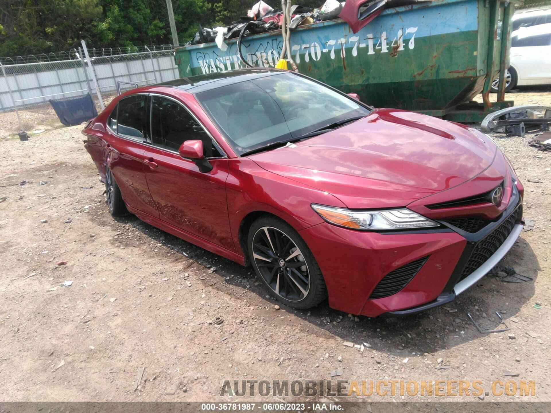 4T1B61HK3JU678315 TOYOTA CAMRY 2018