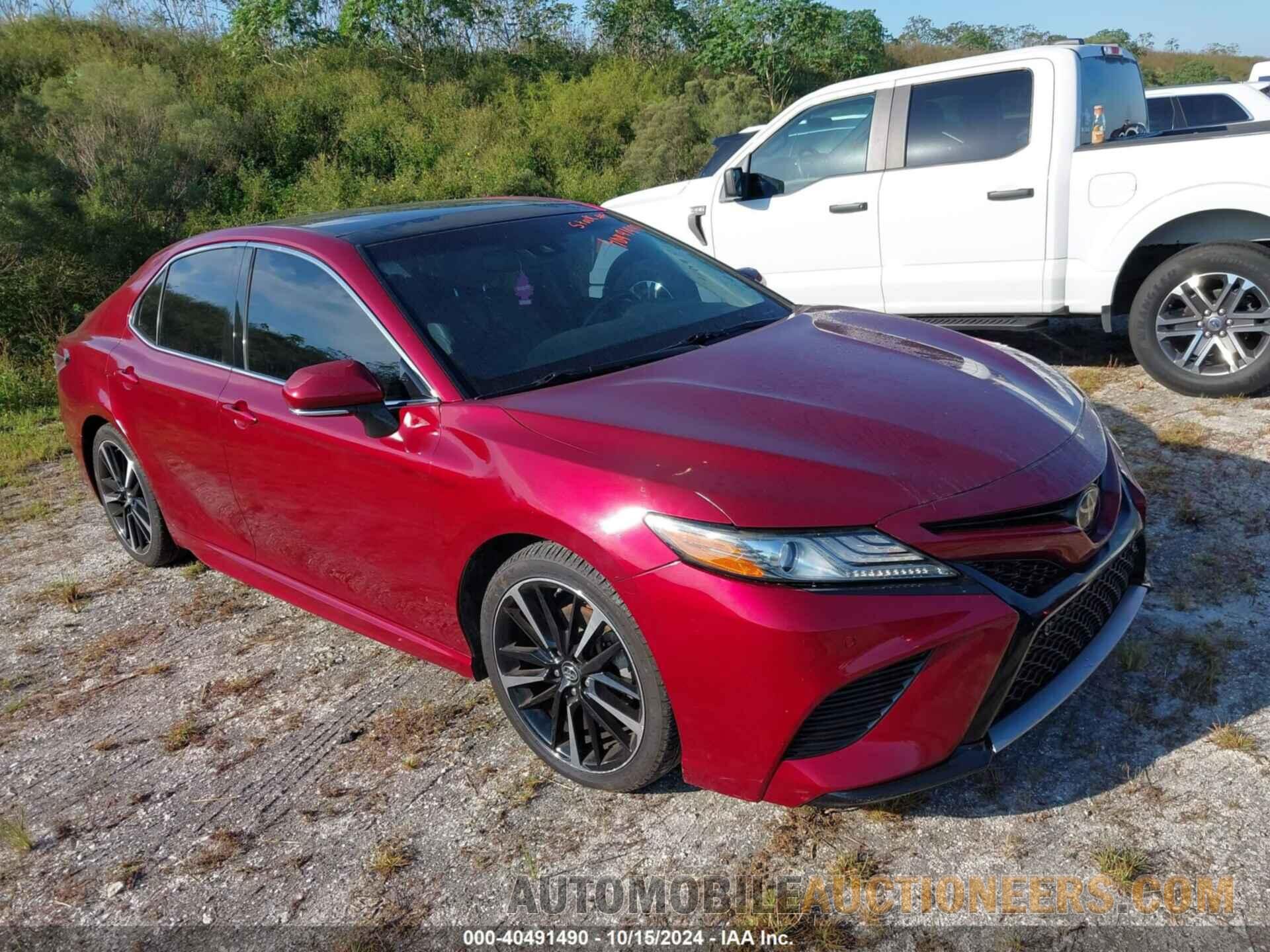 4T1B61HK6JU631280 TOYOTA CAMRY 2018