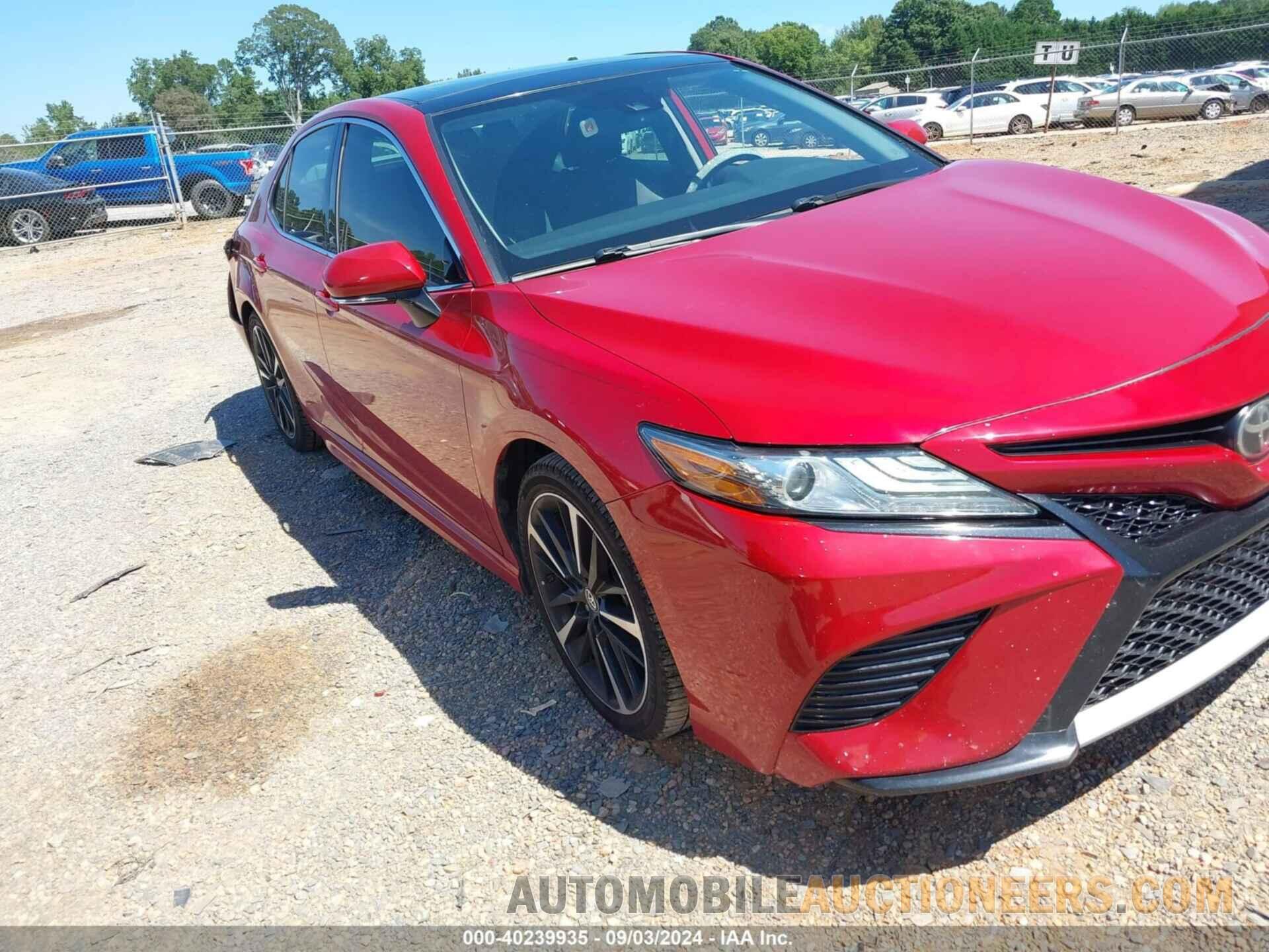 4T1B61HK6KU171765 TOYOTA CAMRY 2019