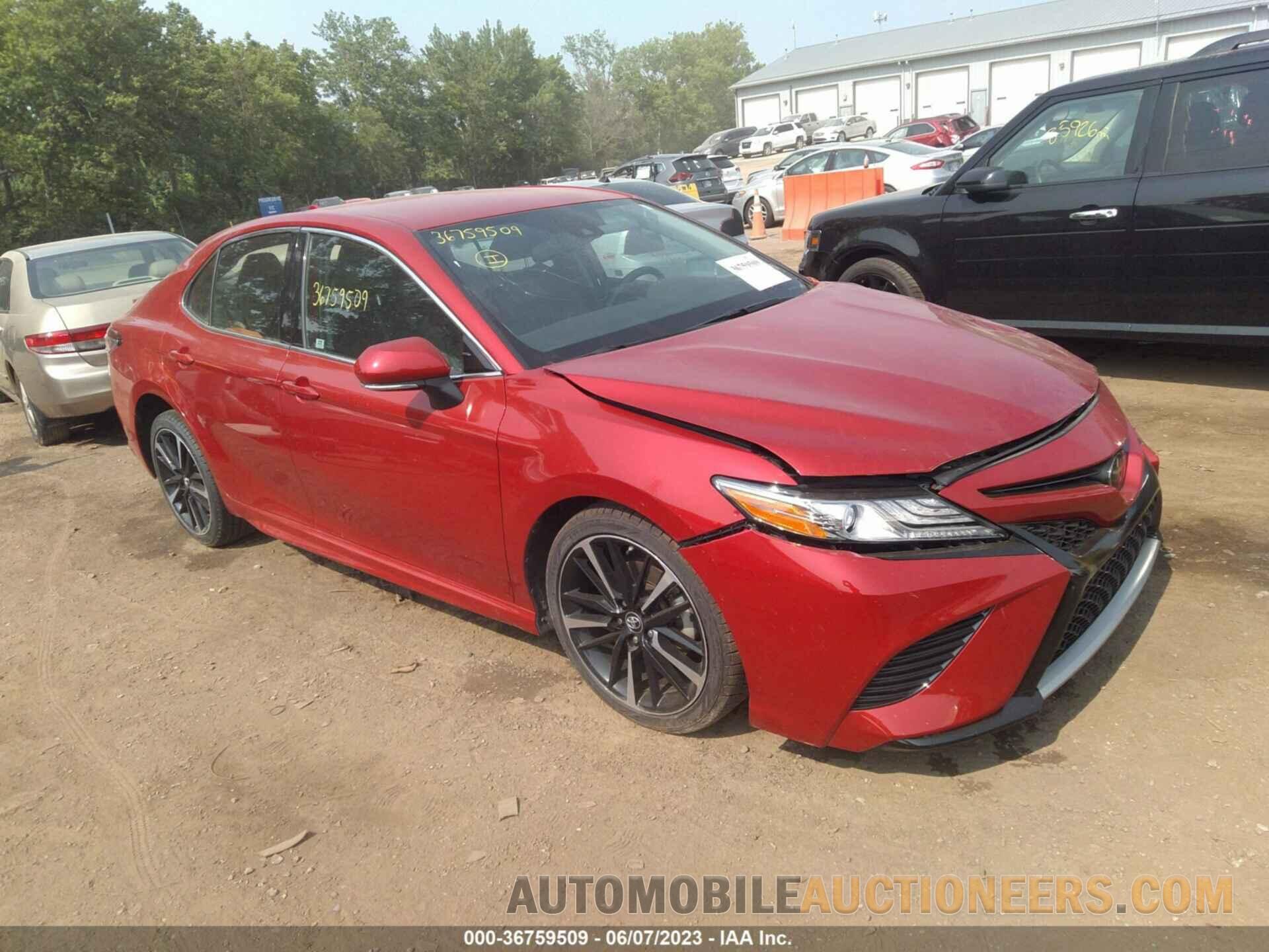 4T1B61HK7KU169927 TOYOTA CAMRY 2019