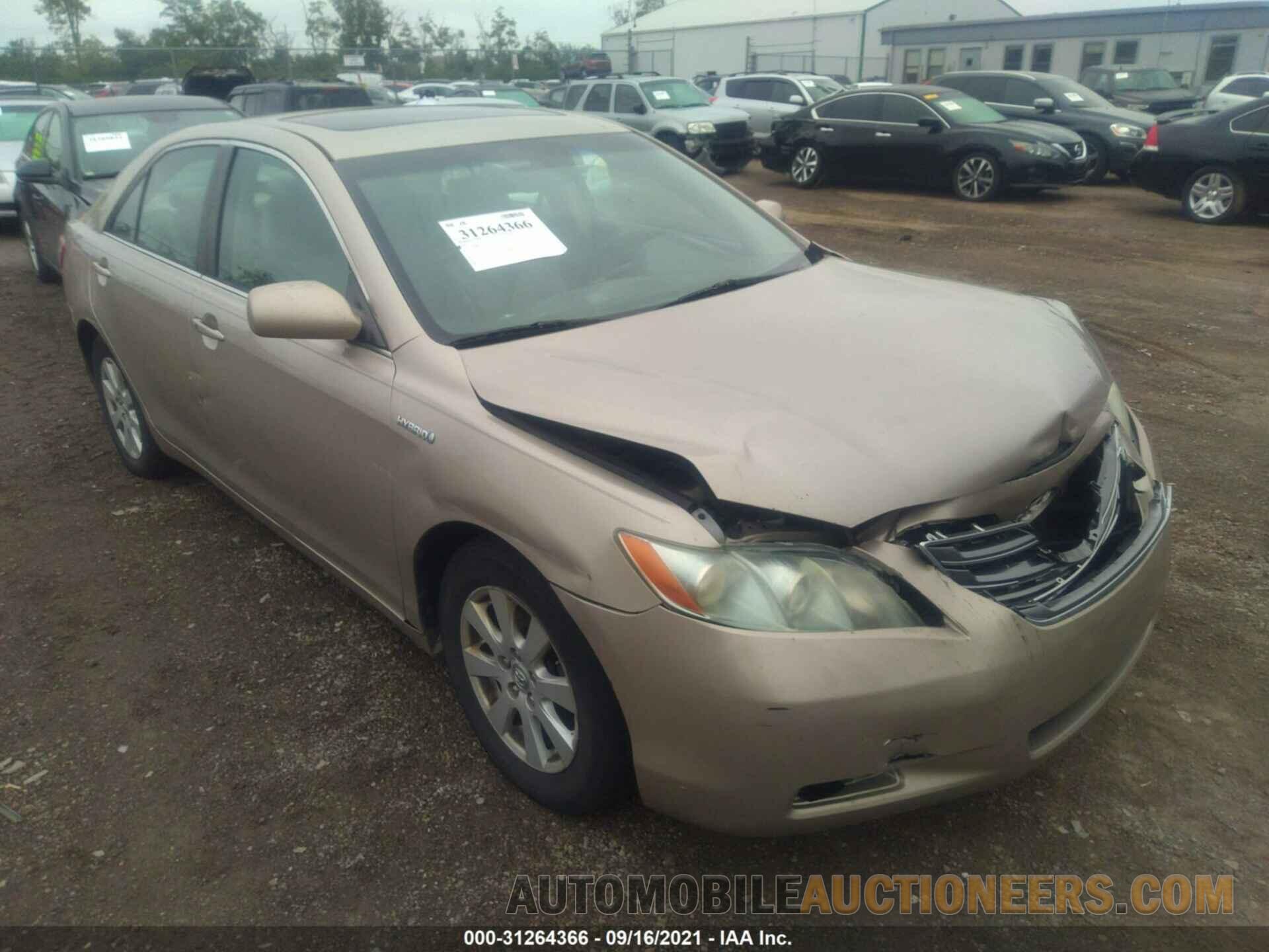 4T1BB46K89U101551 TOYOTA CAMRY HYBRID 2009