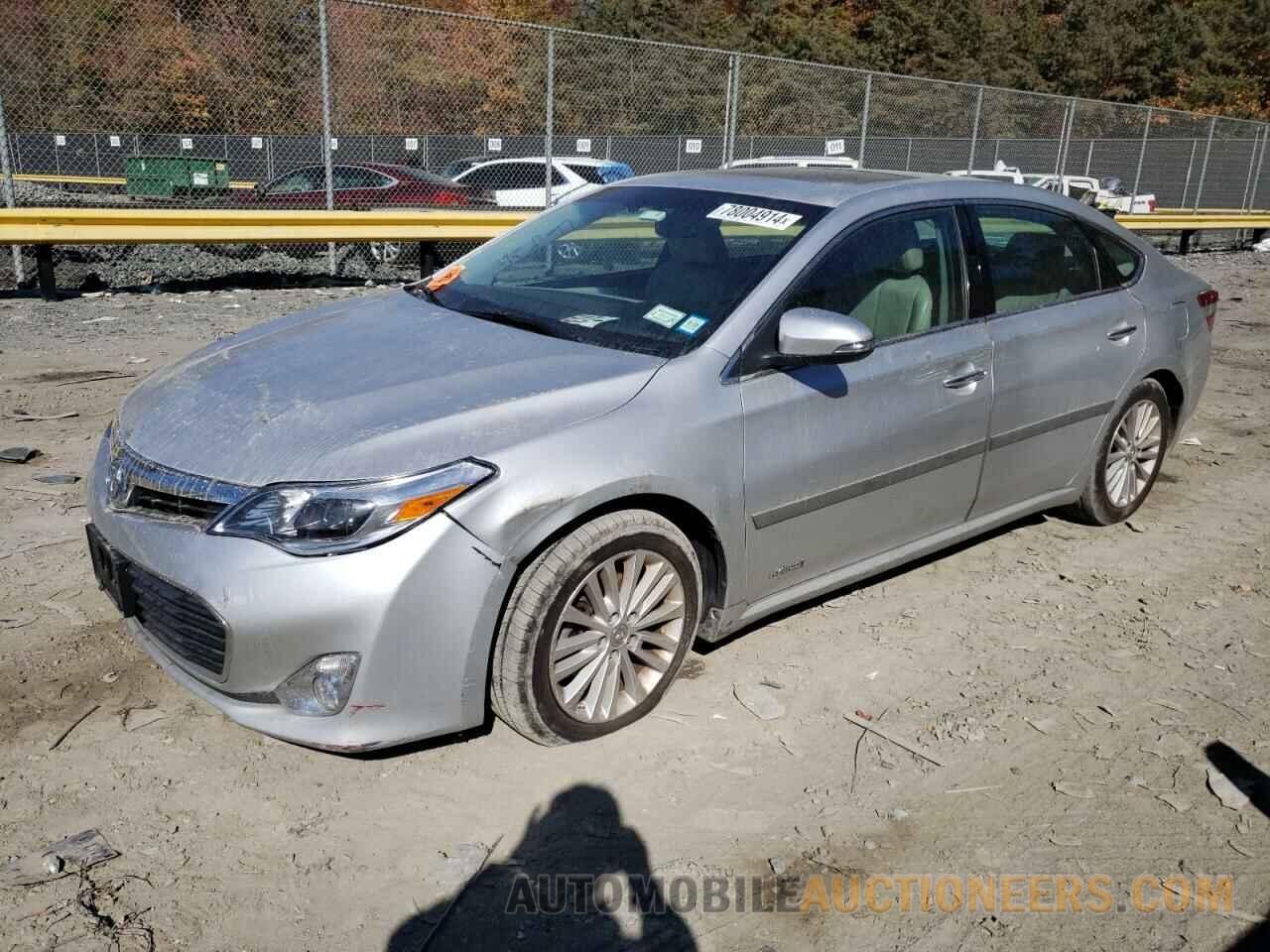 4T1BD1EB0DU003780 TOYOTA AVALON 2013