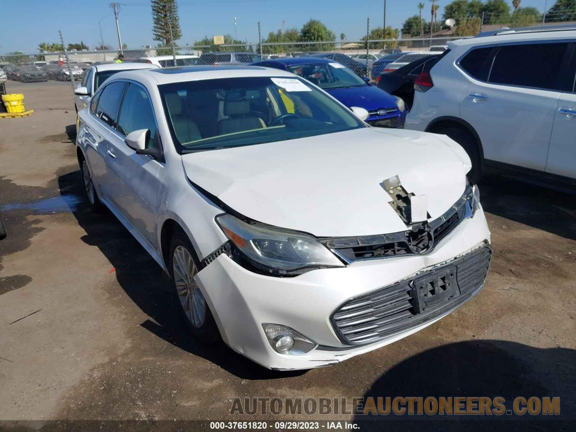 4T1BD1EB0FU040587 TOYOTA AVALON HYBRID 2015