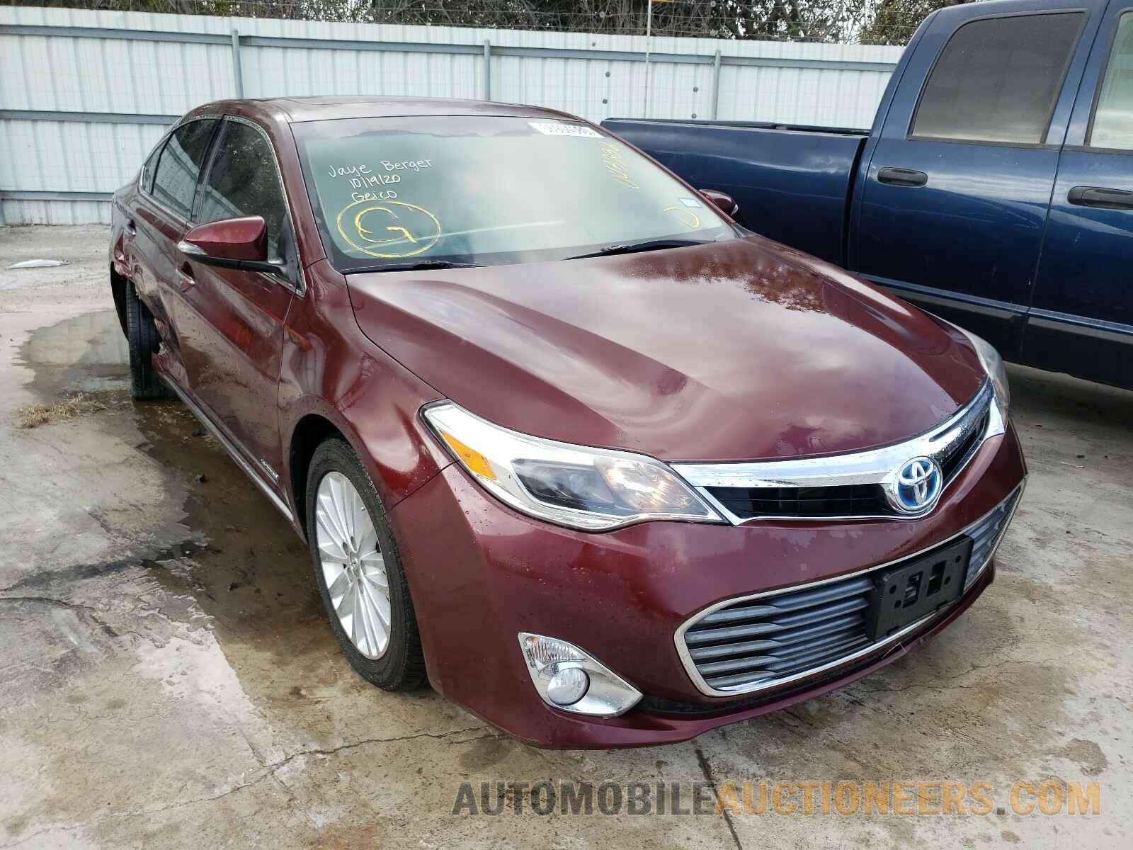 4T1BD1EB0FU043232 TOYOTA AVALON 2015