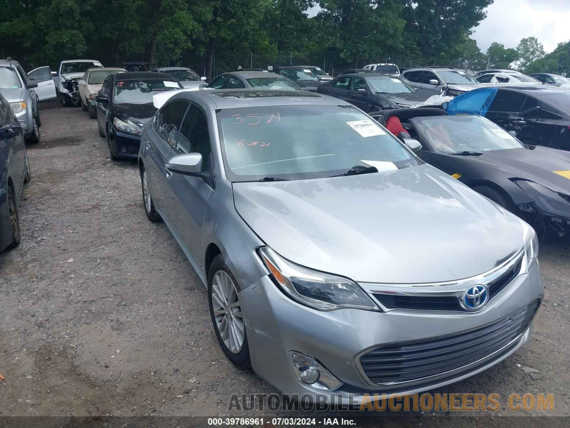 4T1BD1EB0FU043571 TOYOTA AVALON 2015