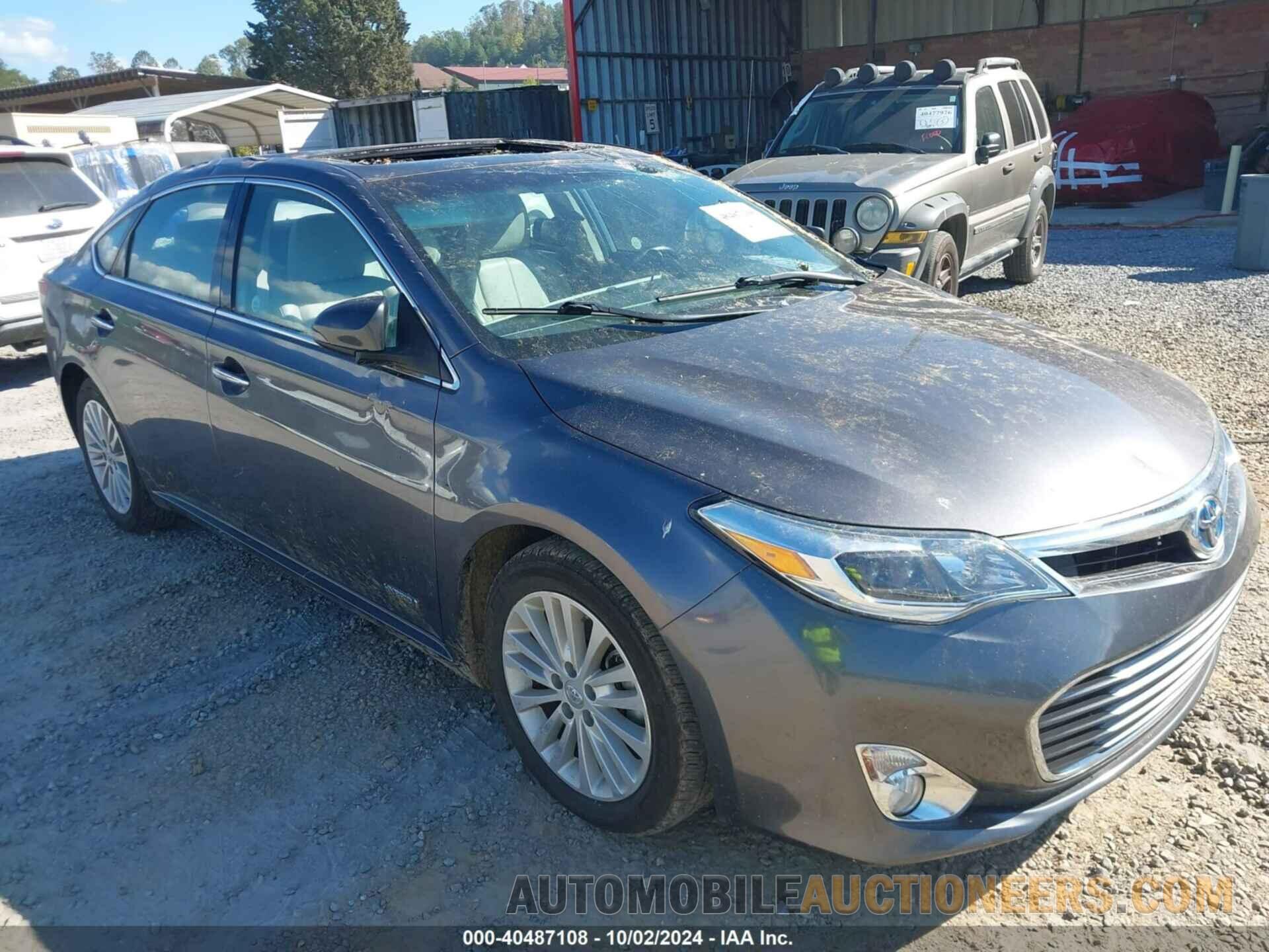 4T1BD1EB0FU046986 TOYOTA AVALON HYBRID 2015