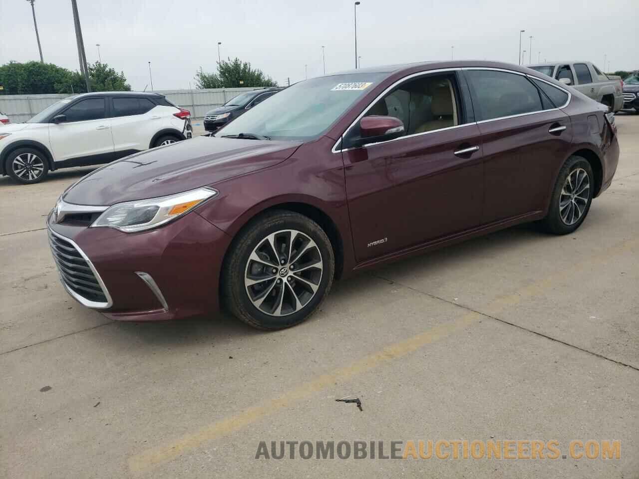 4T1BD1EB0GU048951 TOYOTA AVALON 2016