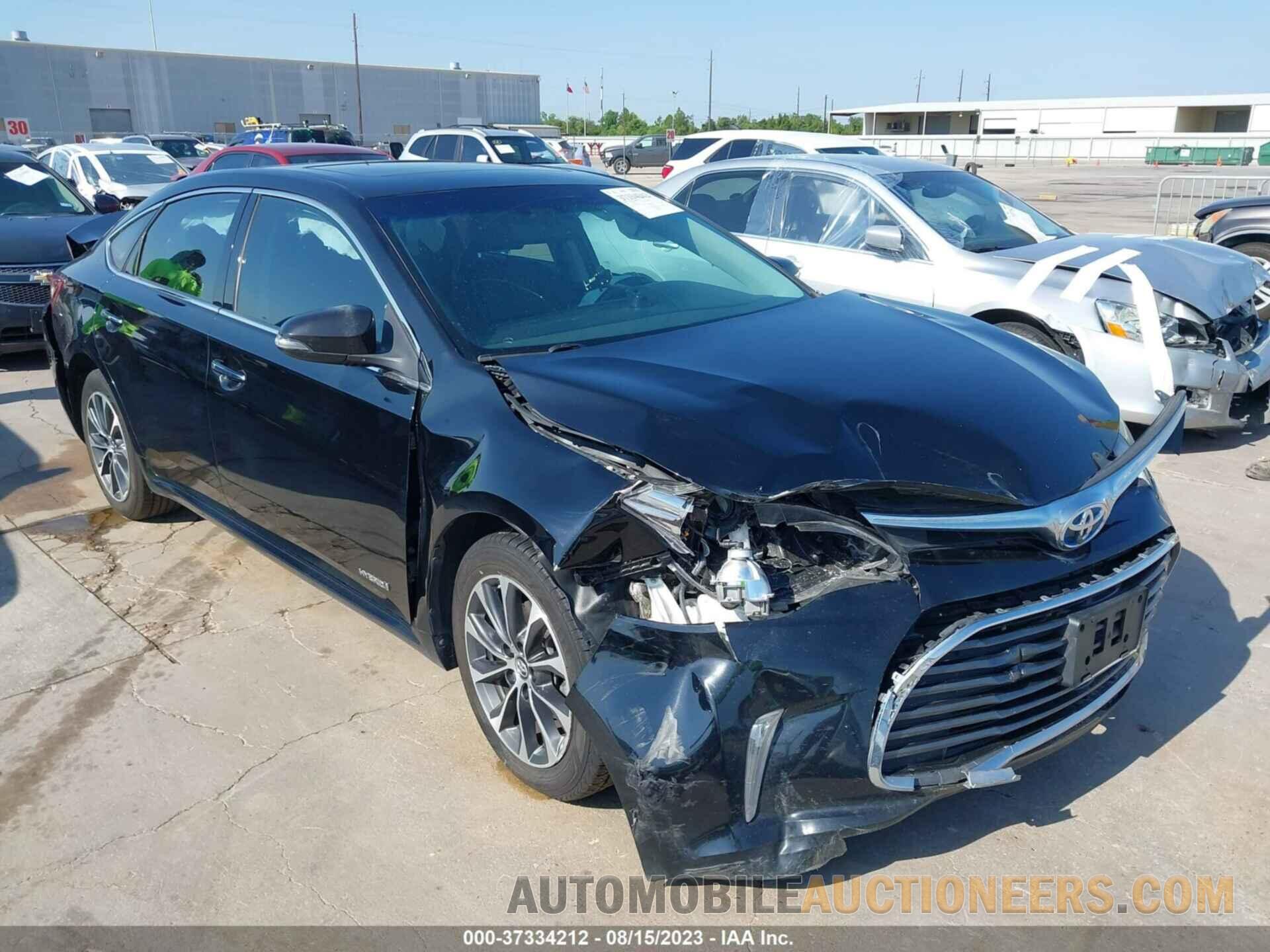 4T1BD1EB0GU051798 TOYOTA AVALON HYBRID 2016