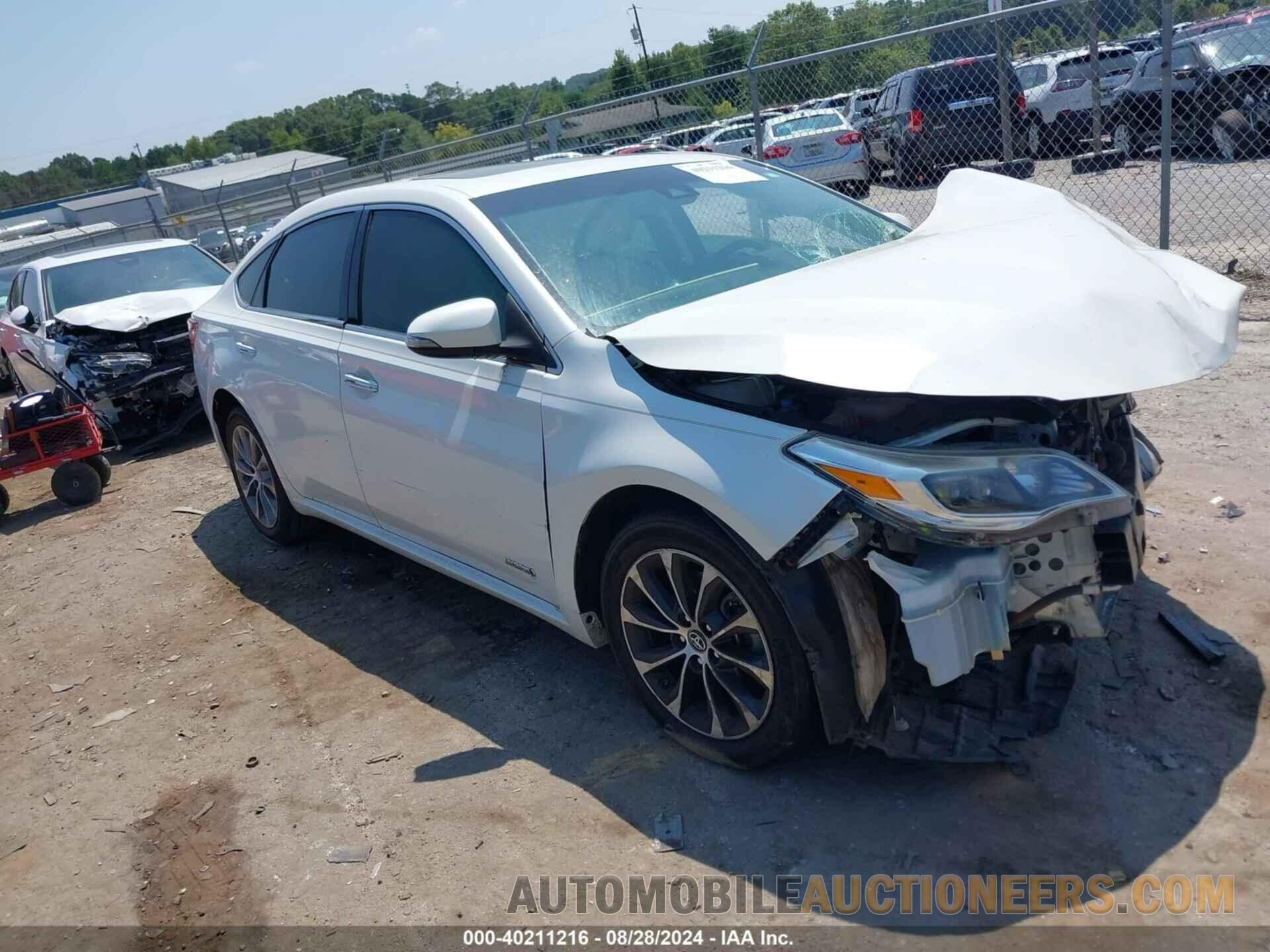 4T1BD1EB0HU058316 TOYOTA AVALON HYBRID 2017