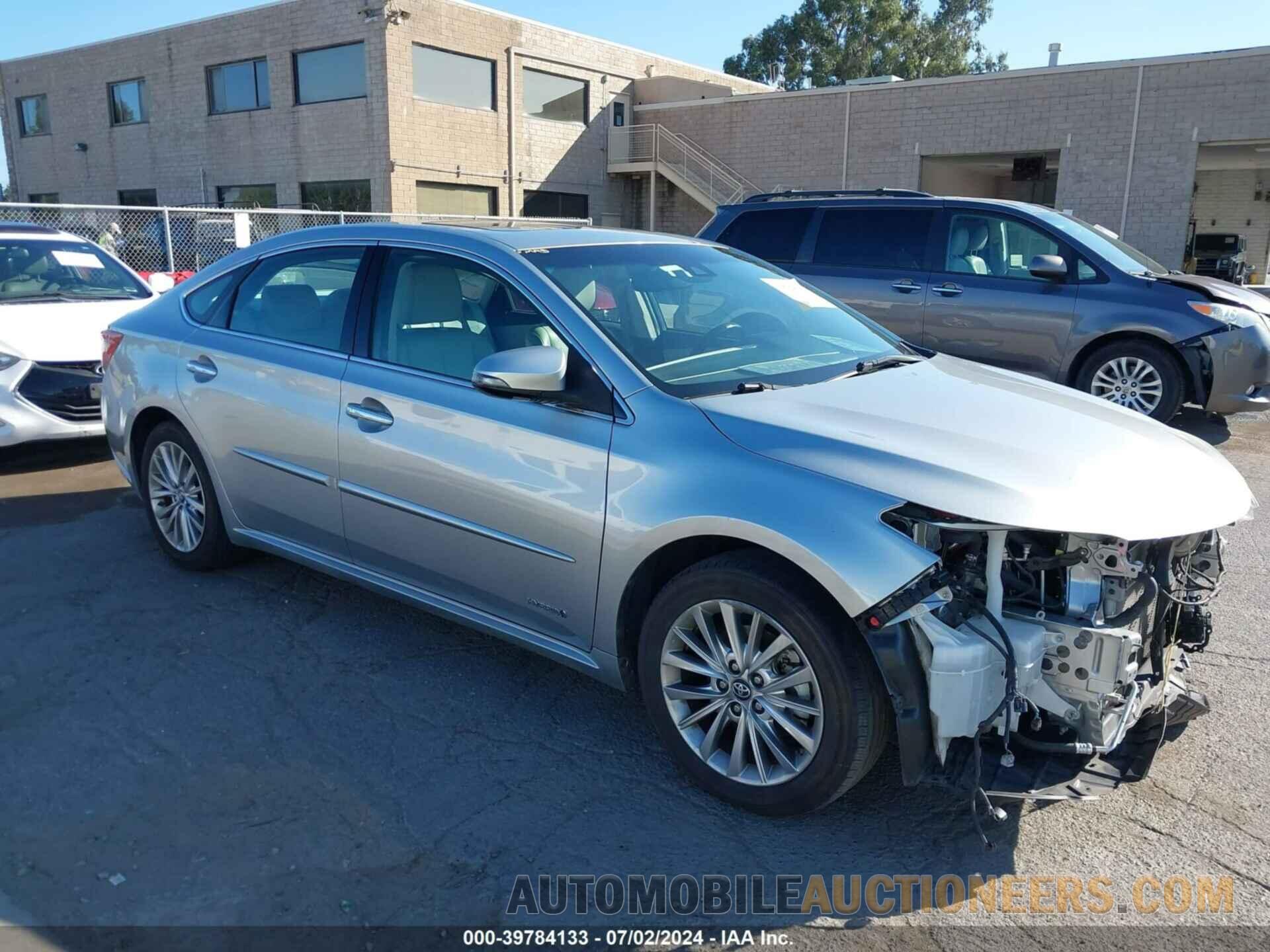 4T1BD1EB0HU058896 TOYOTA AVALON 2017