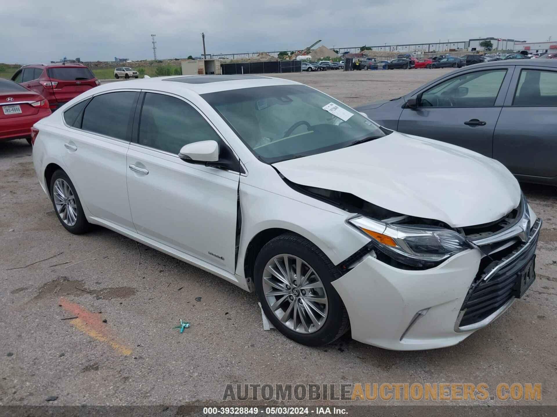 4T1BD1EB0JU064672 TOYOTA AVALON 2018