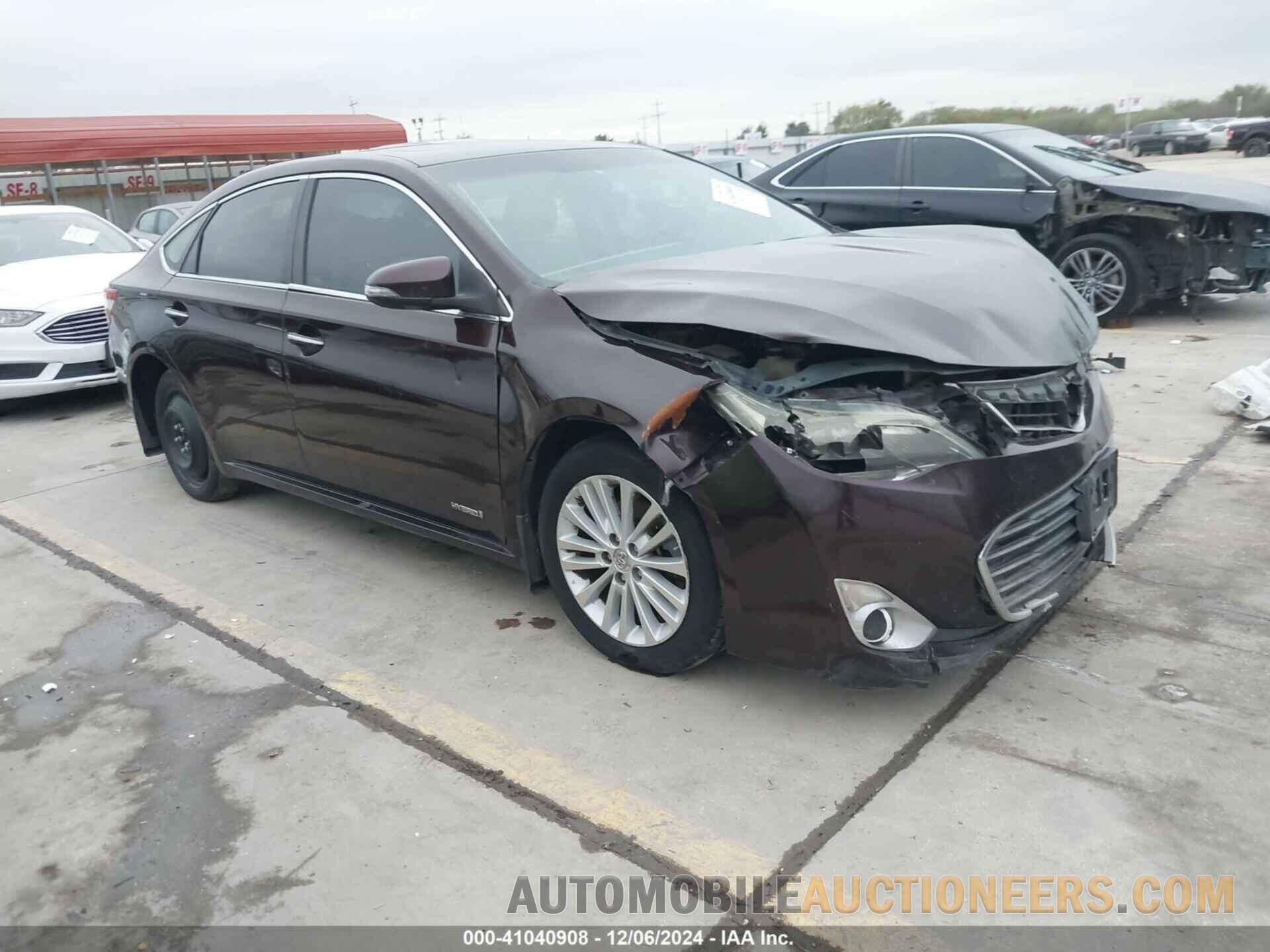 4T1BD1EB1DU002363 TOYOTA AVALON HYBRID 2013