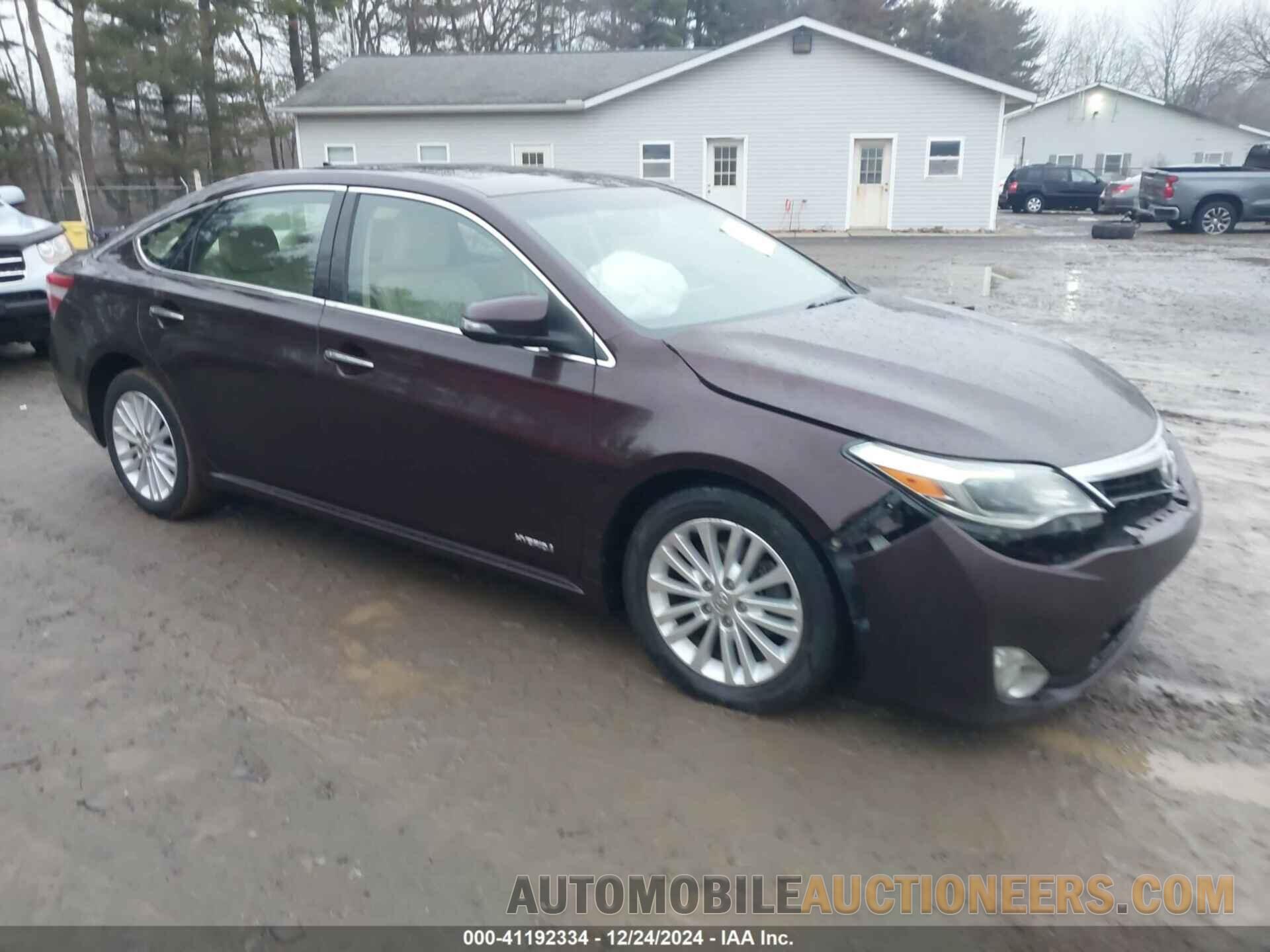 4T1BD1EB1DU007899 TOYOTA AVALON HYBRID 2013