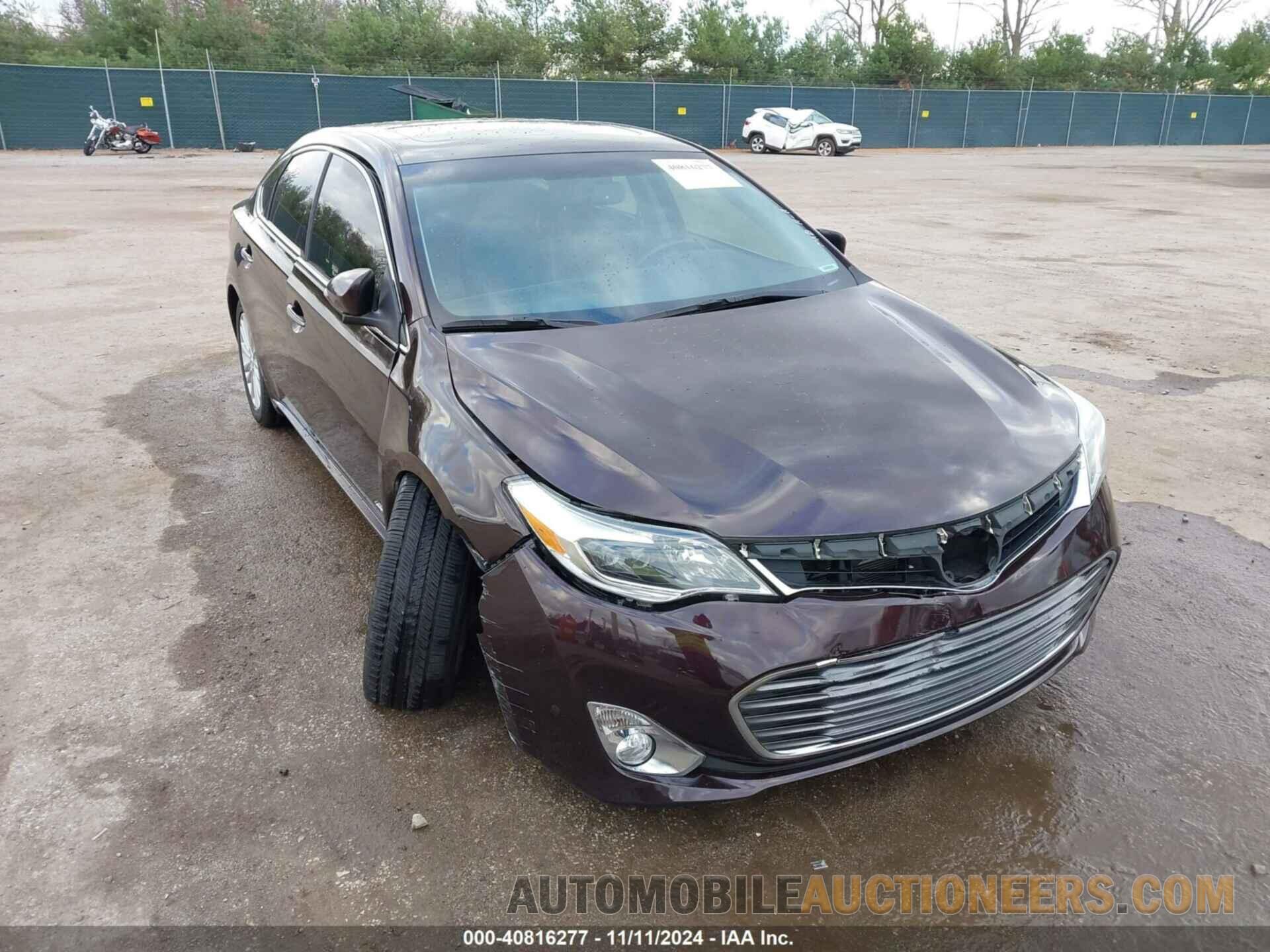 4T1BD1EB1DU009832 TOYOTA AVALON HYBRID 2013