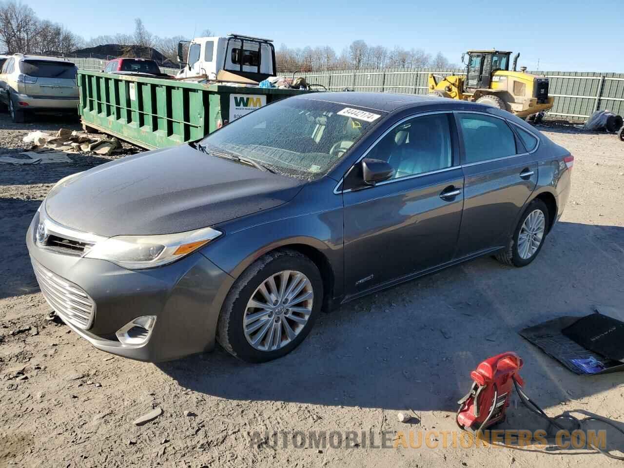 4T1BD1EB1DU015095 TOYOTA AVALON 2013