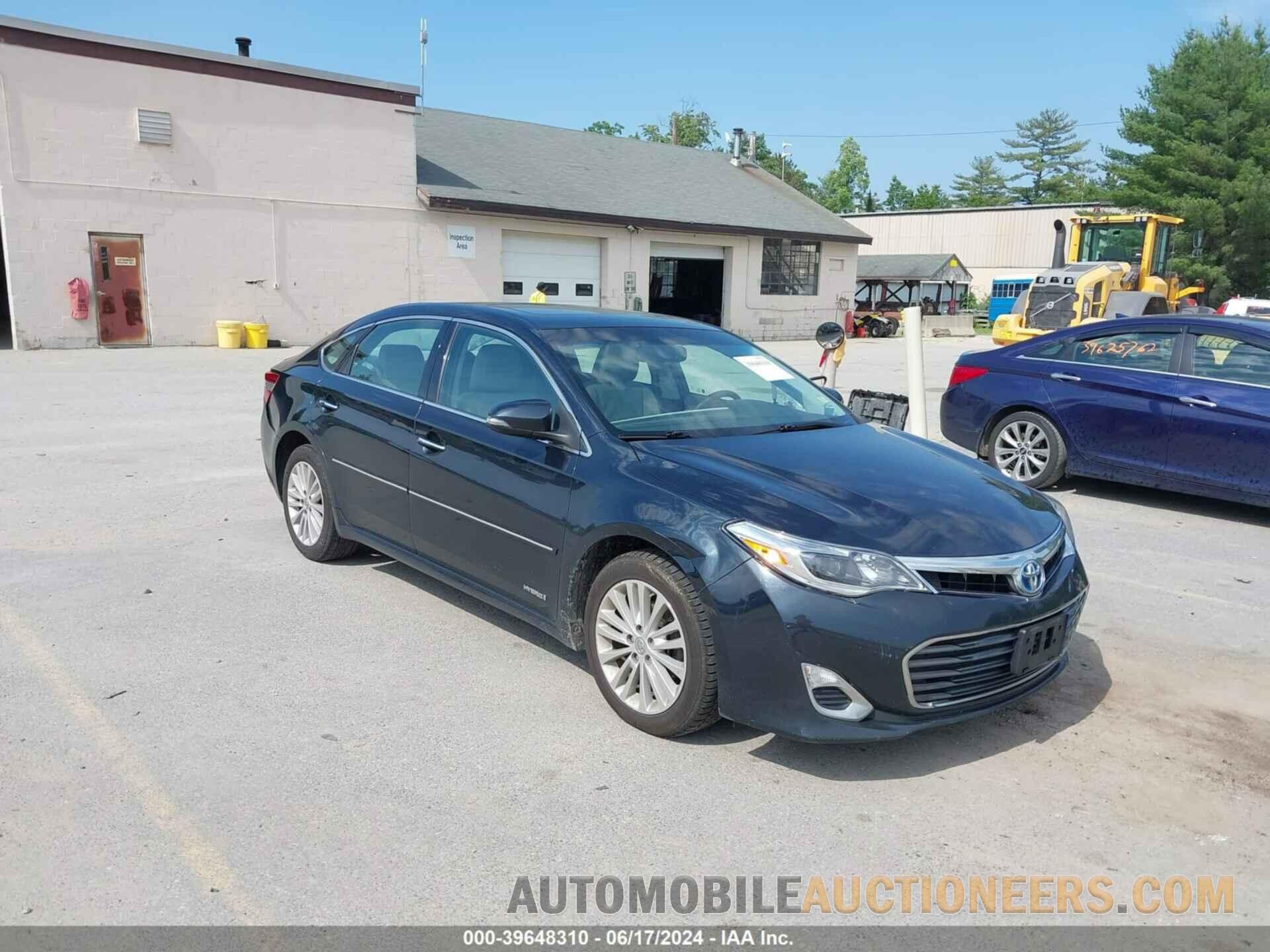 4T1BD1EB1FU039142 TOYOTA AVALON HYBRID 2015